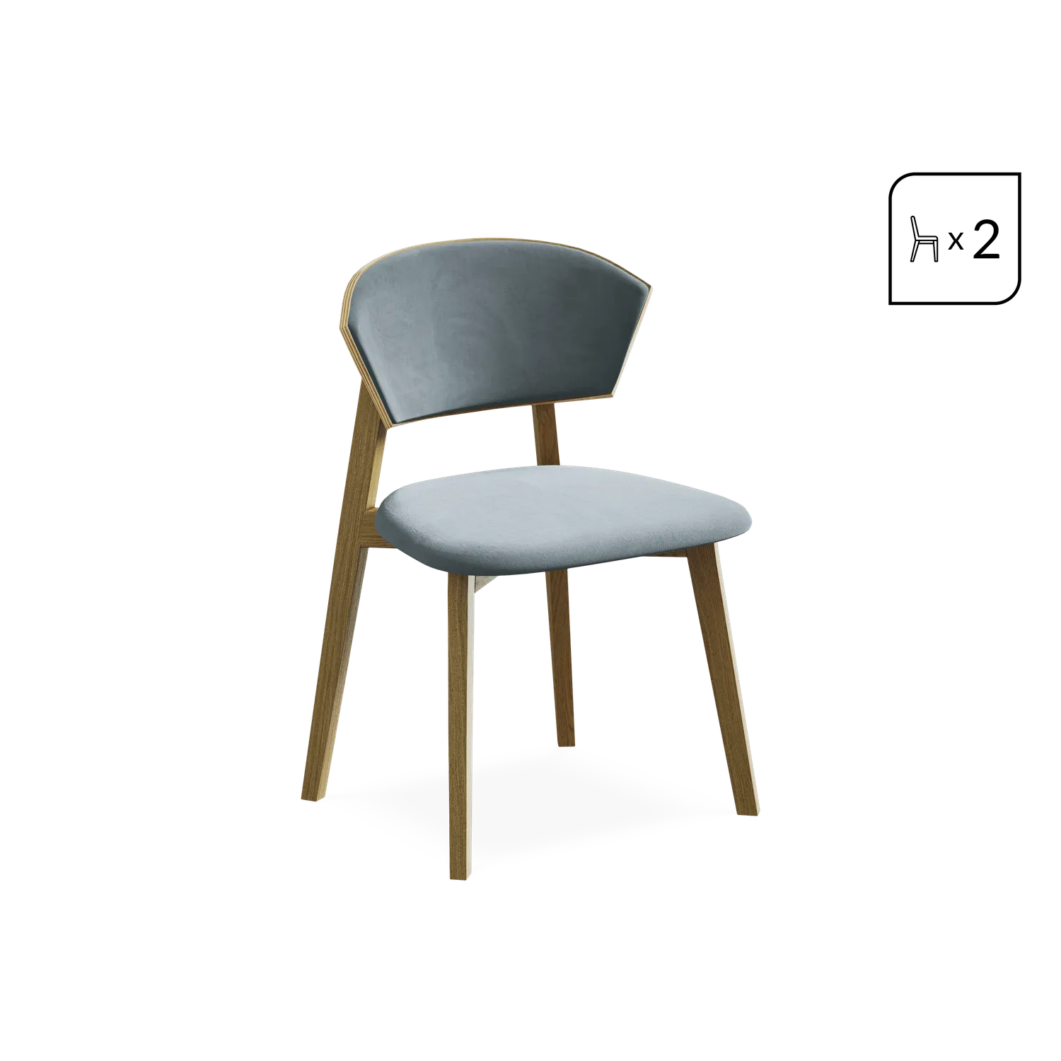 Bluvel - Fabb - Jasny niebieski