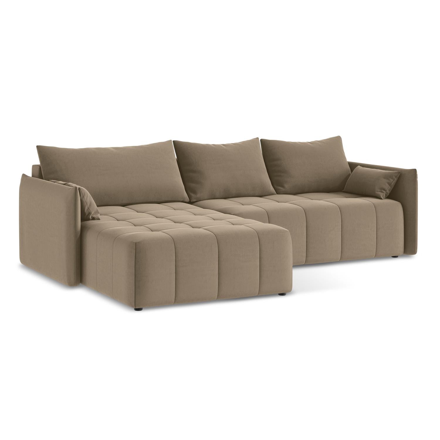 Riviera - Davis - Ciemny beż / Lewy