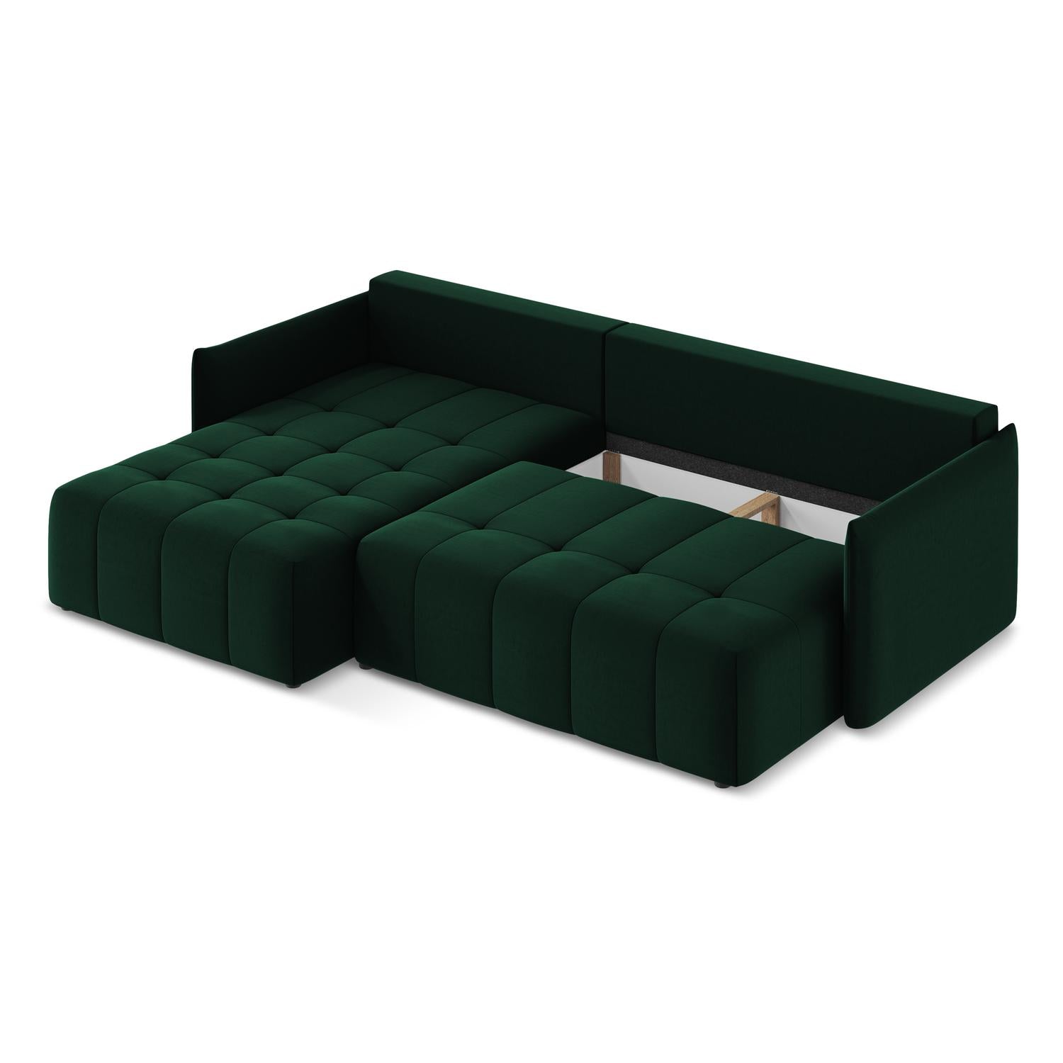 Riviera - Davis - Butelkowa zieleń / Lewy