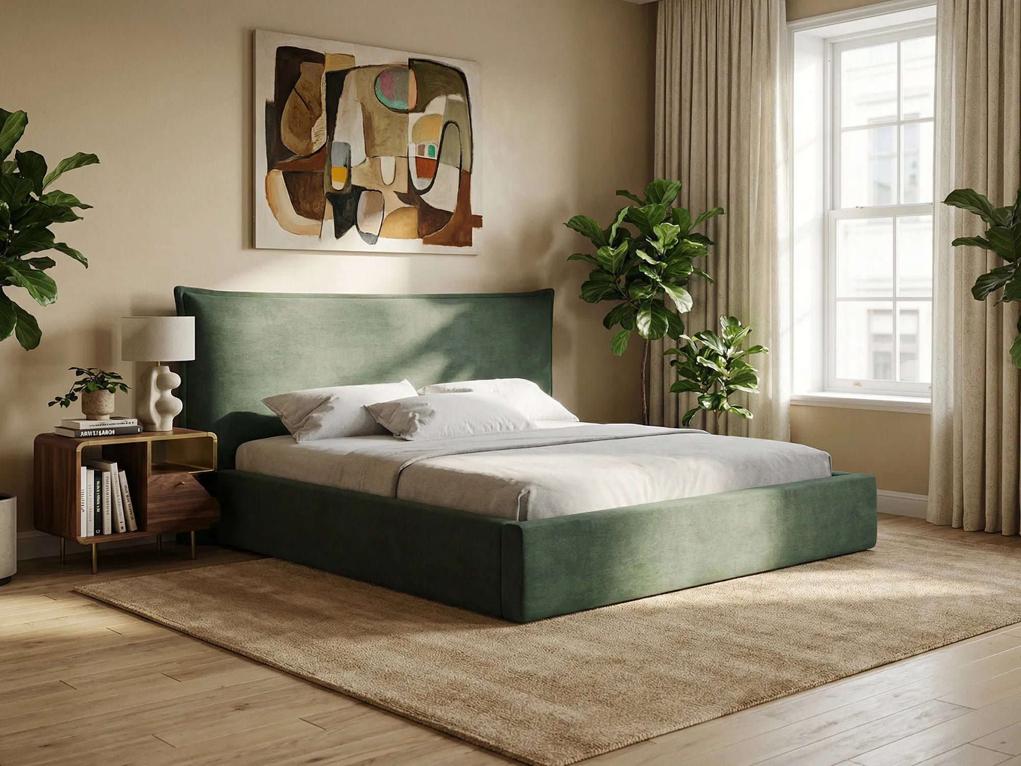 Bluvel - Fabb - Srebrny - 140x200