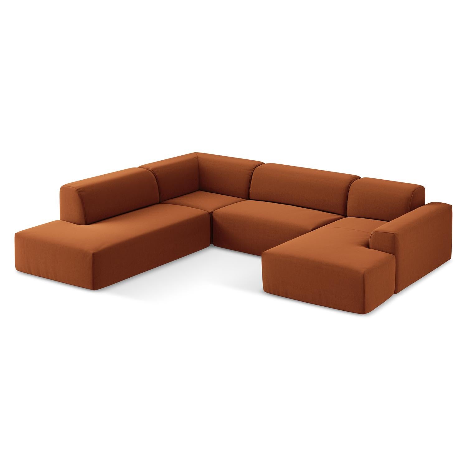 Bluvel - Fabb - Terakota / Lewy