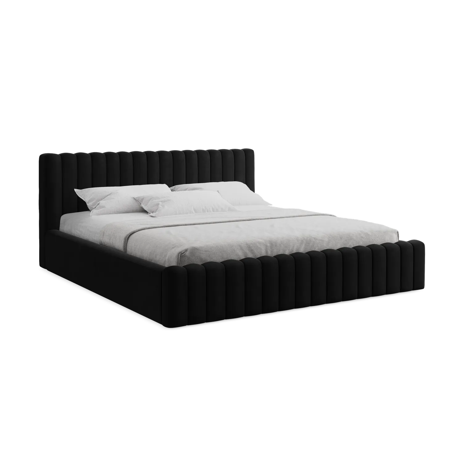 Bluvel - Fabb - Czarny - 140x200