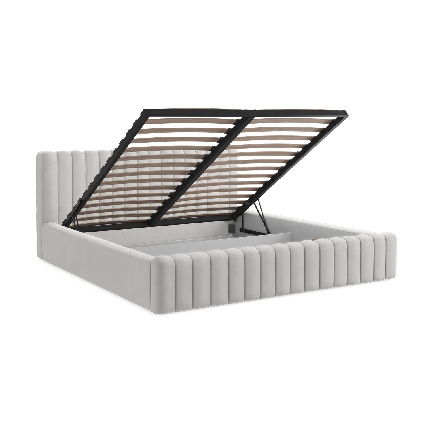 Bluvel - Fabb - Srebrny - 160x200