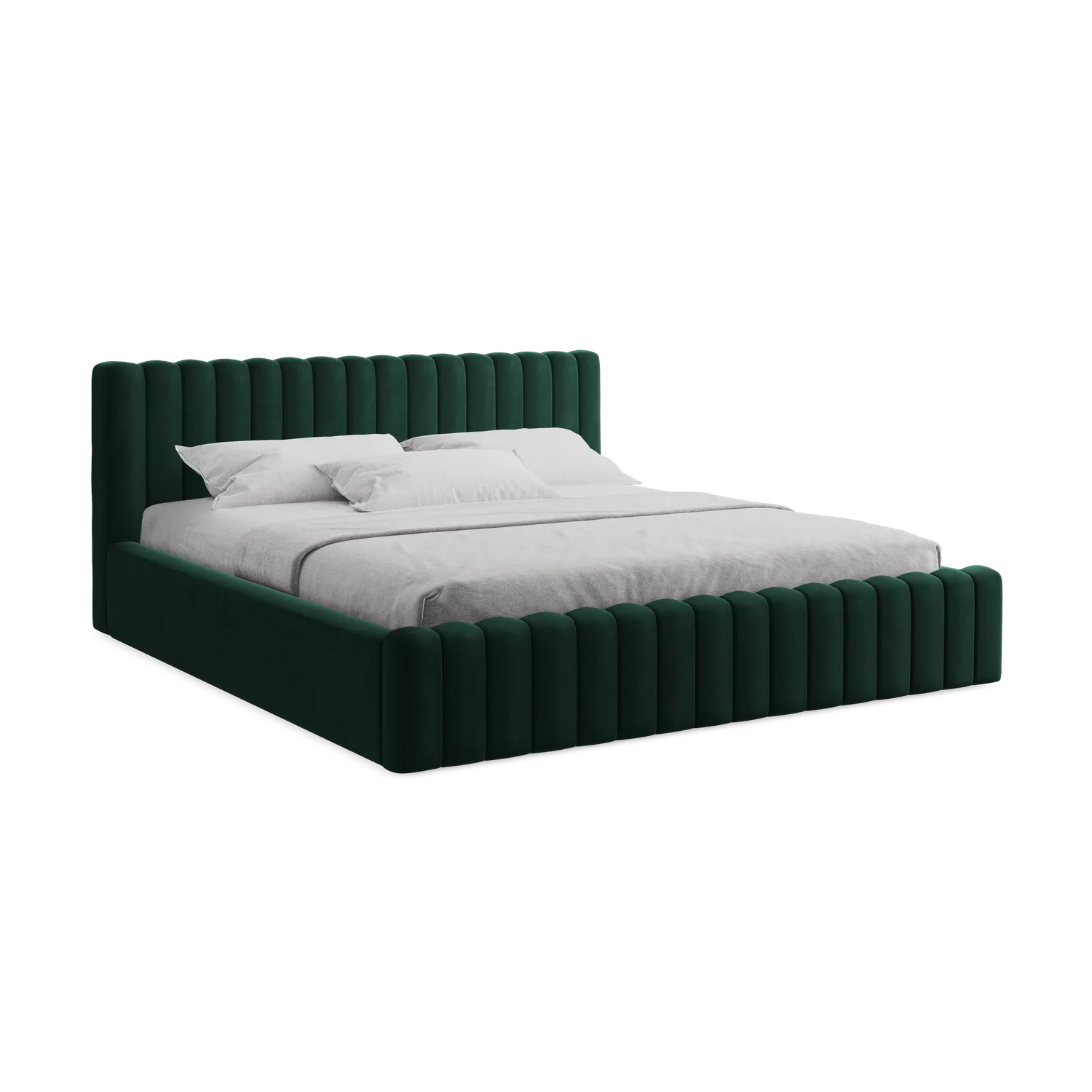 Bluvel - Fabb - Butelkowa zieleń - 180x200