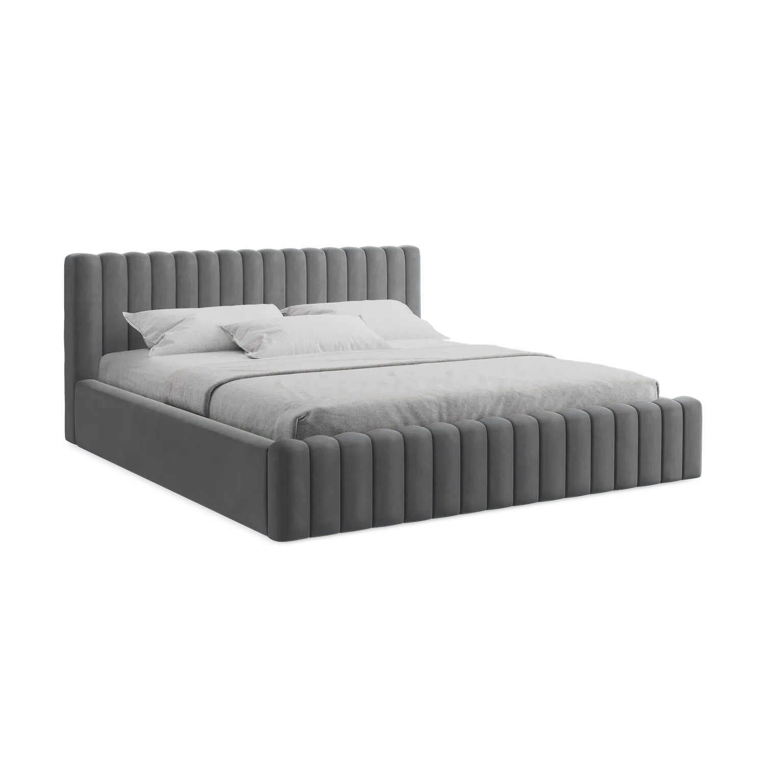 Bluvel - Fabb - Stalowy - 180x200