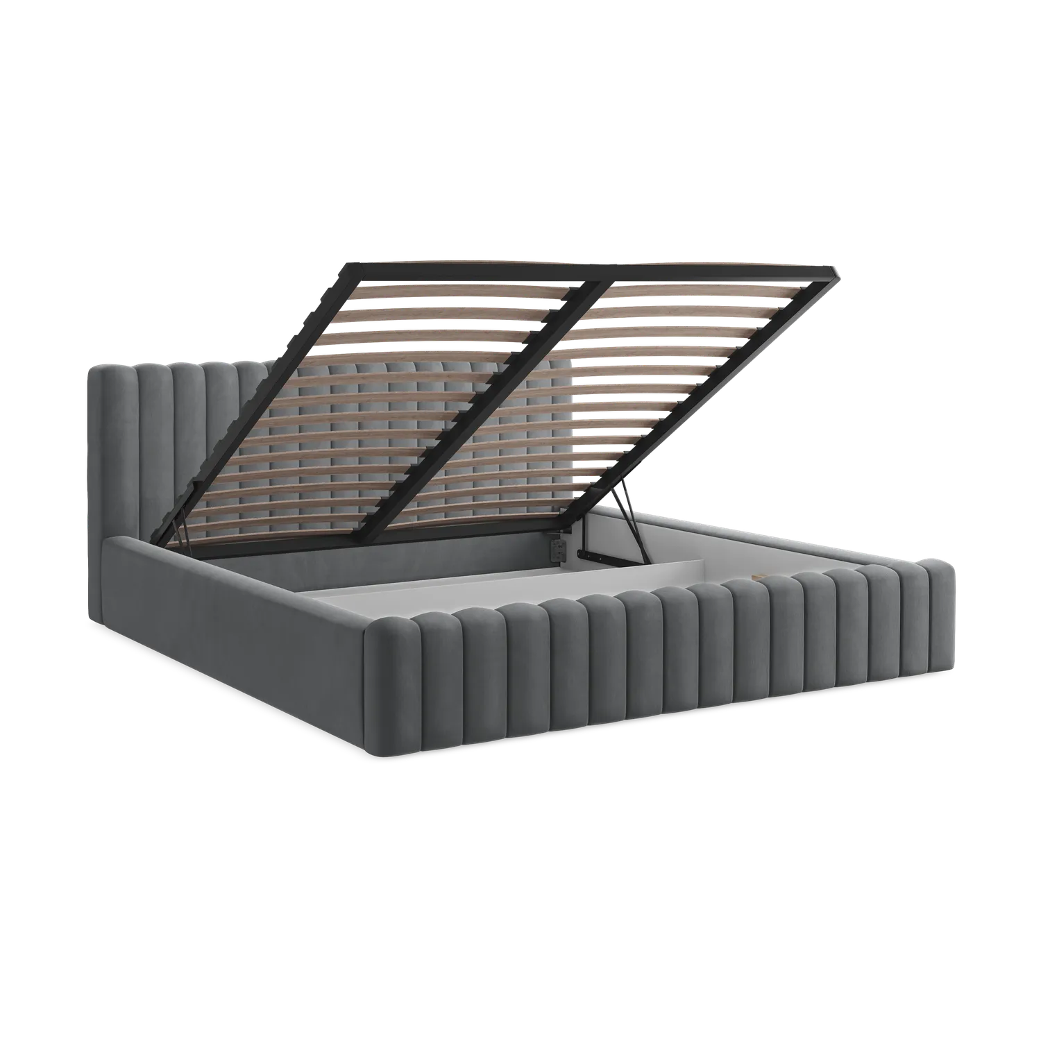 Bluvel - Fabb - Stalowy - 180x200