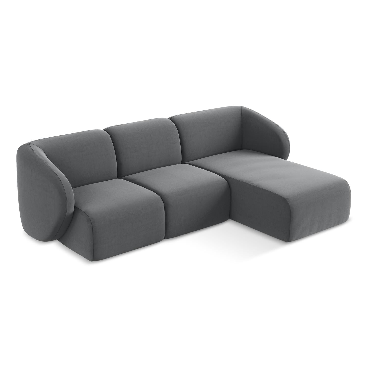 Bluvel - Fabb - Stalowy - Prawy