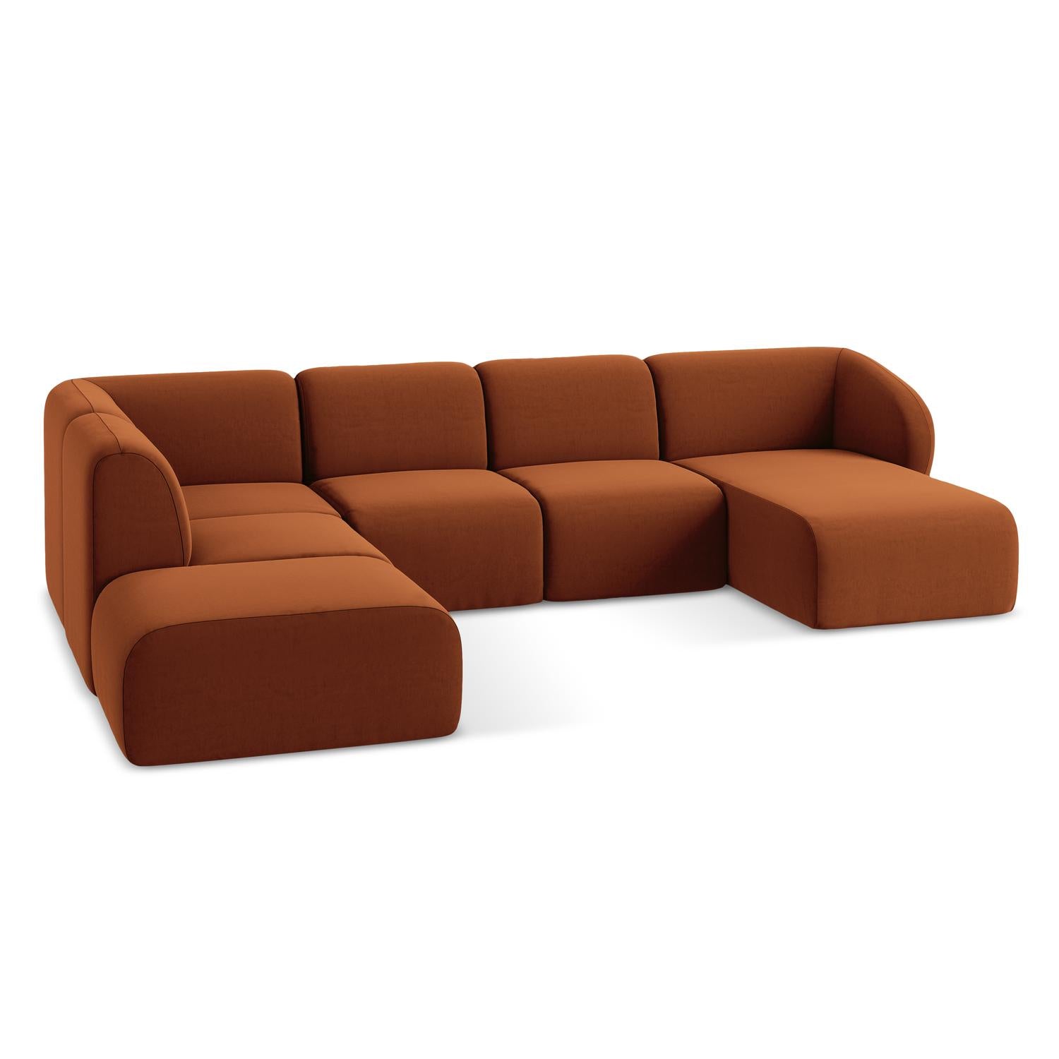 Bluvel - Fabb - Terakota - Lewy