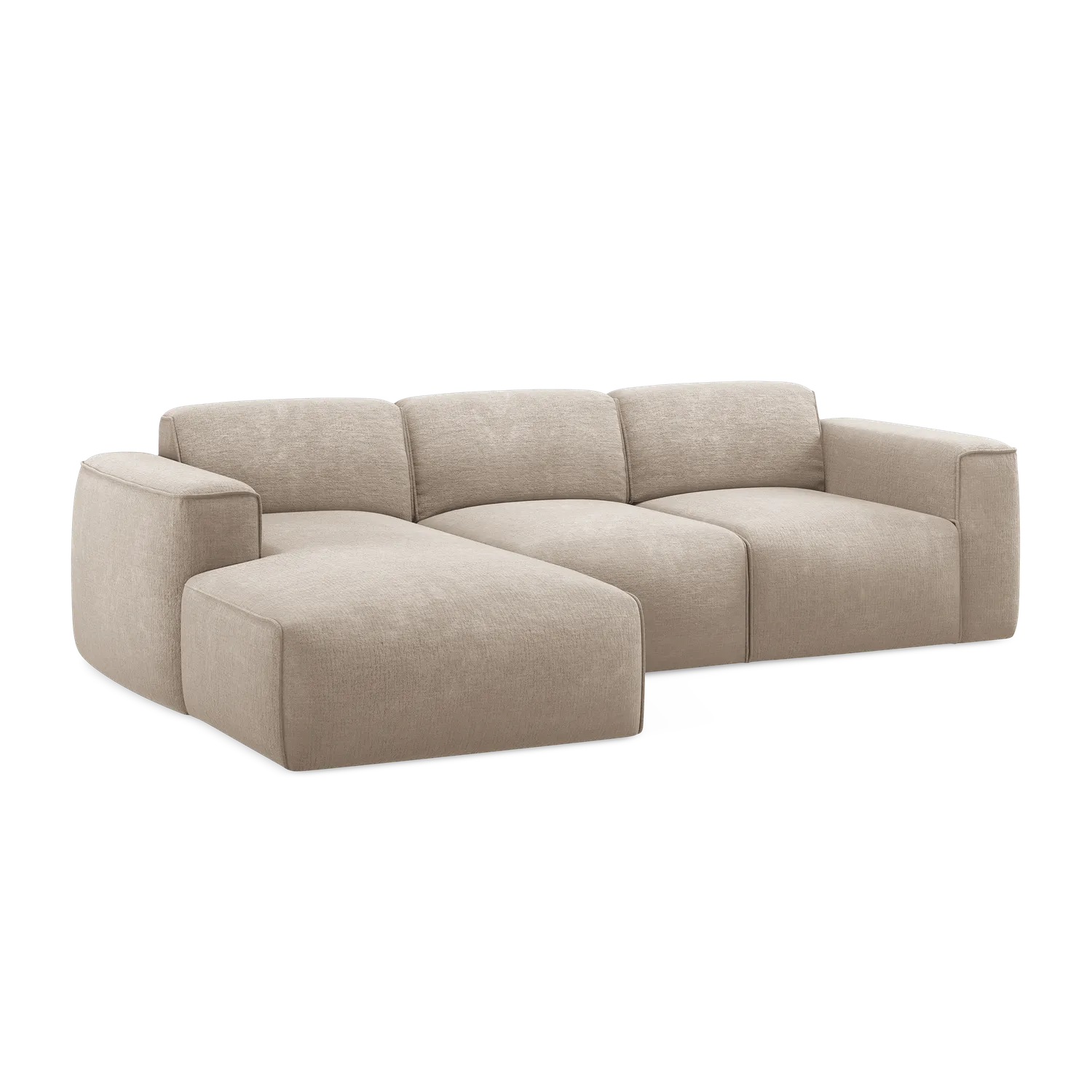 Tresor - Fabb - Ciemny beż / Lewy