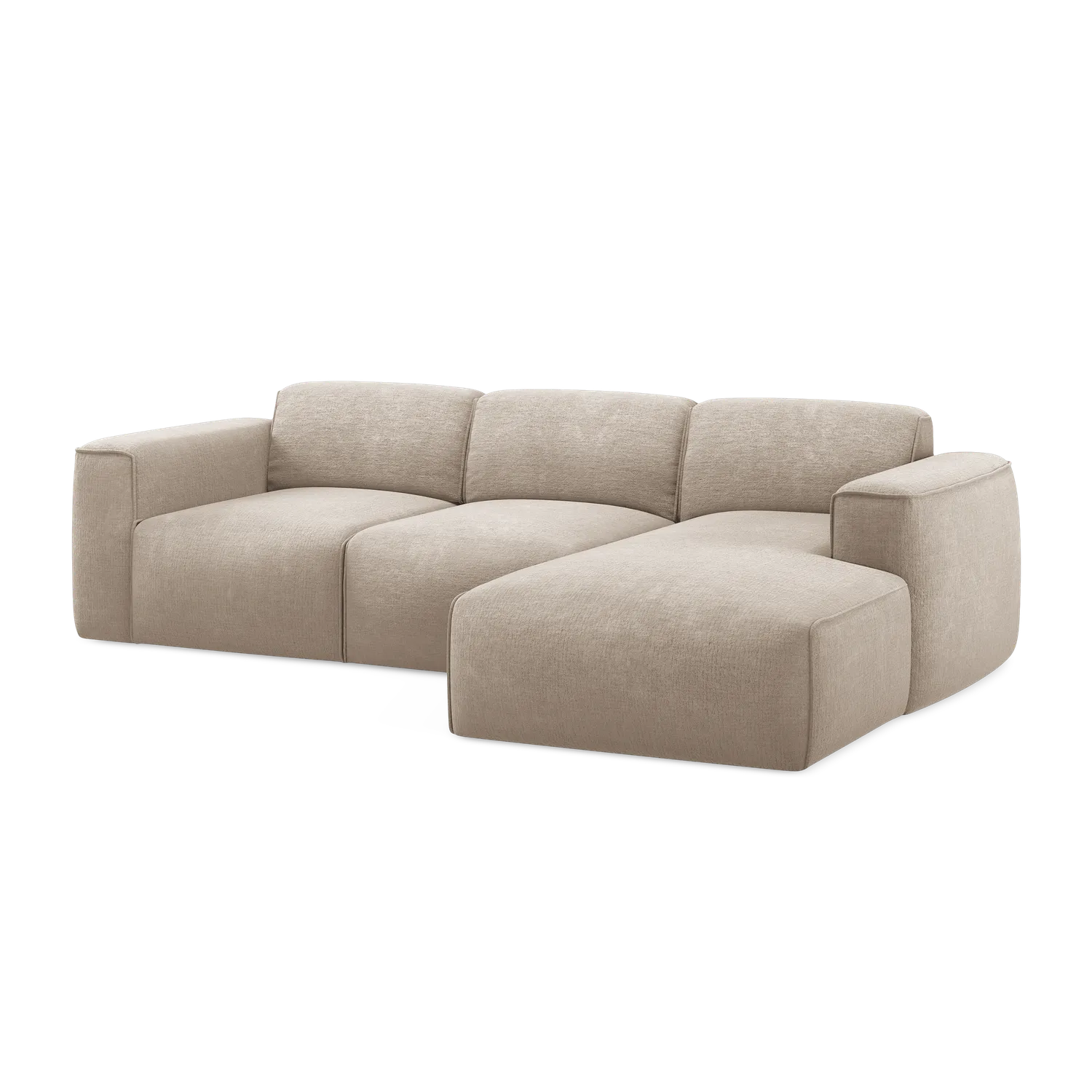 Tresor - Fabb - Ciemny beż / Prawy