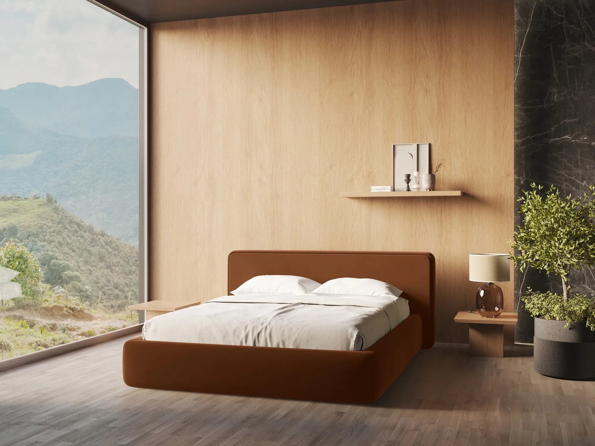 Riviera - Davis - Terakota - 160x200