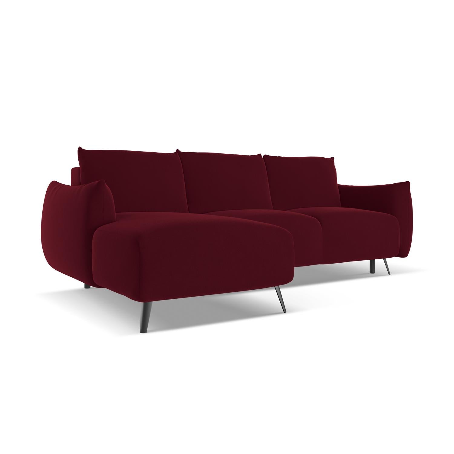 Riviera - Davis - Burgundowy / Lewy