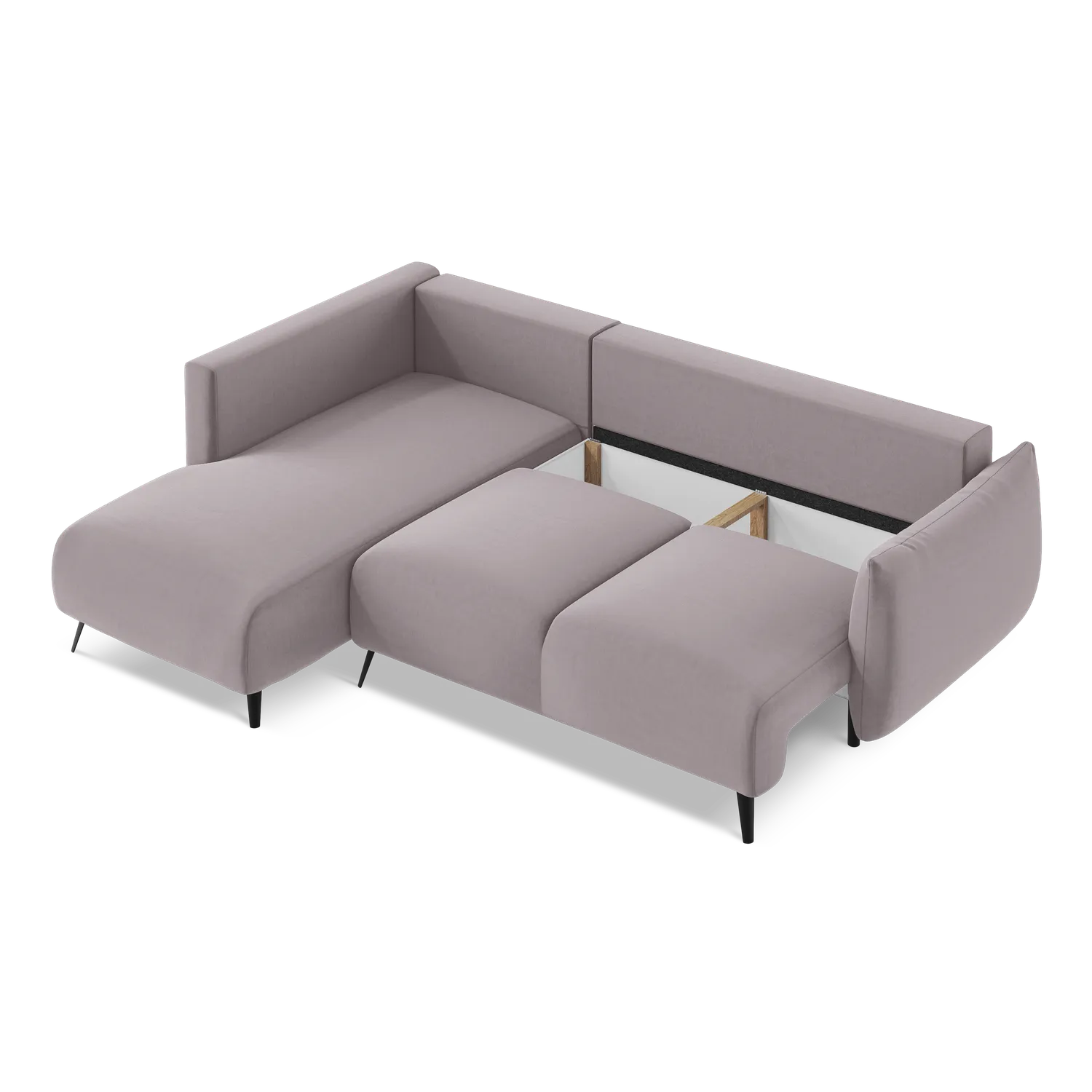 Riviera - Davis - Lawendowy / Lewy