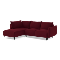 Riviera - Davis - Burgundowy / Lewy