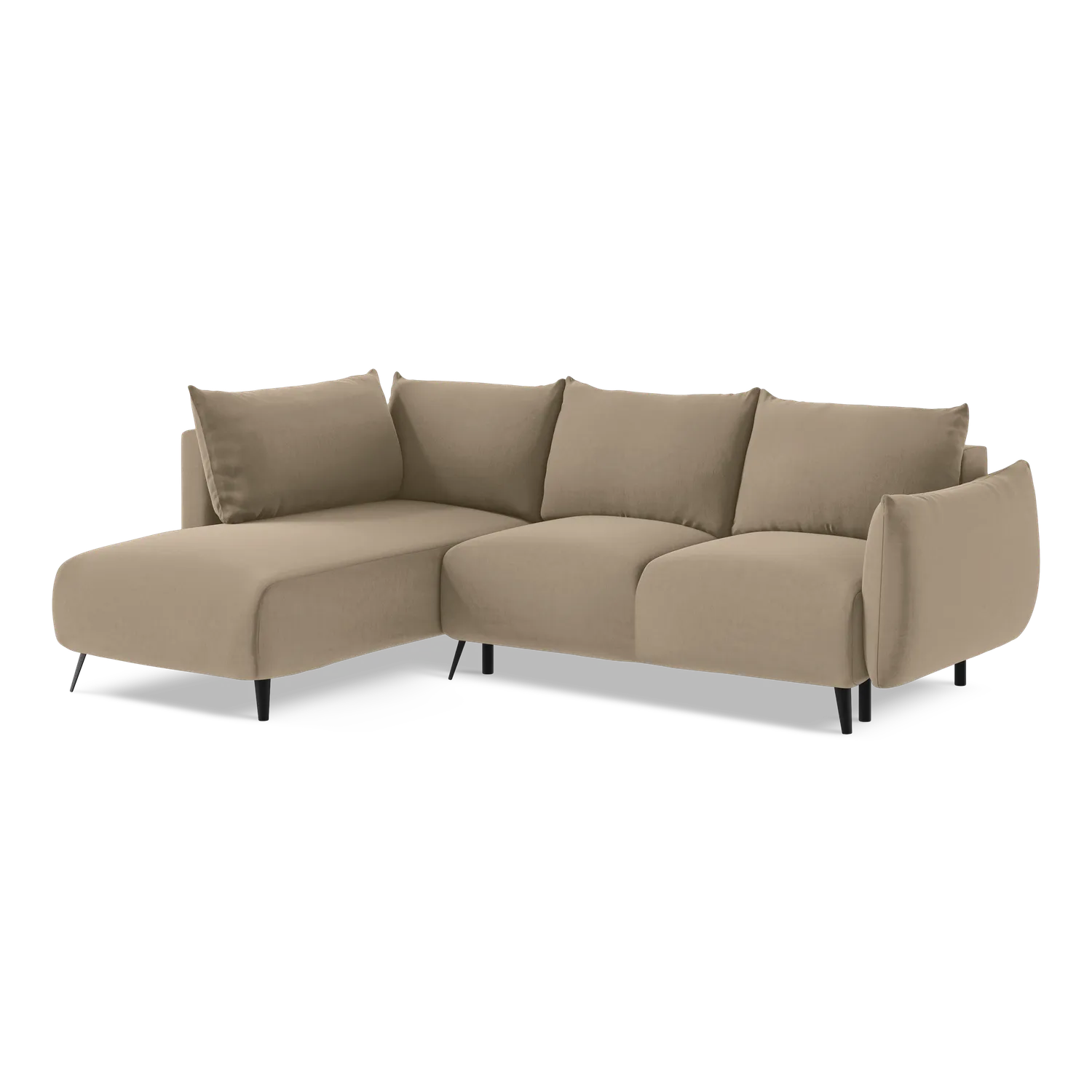 Riviera - Davis - Ciemny beż / Lewy