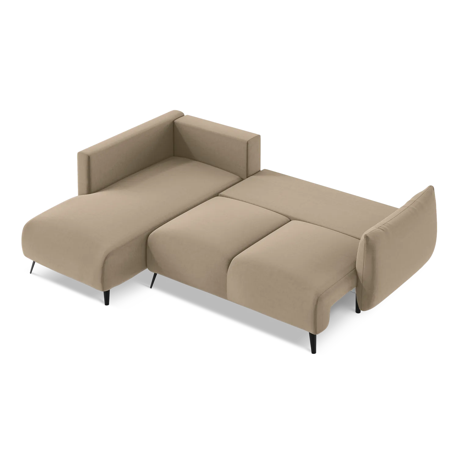 Riviera - Davis - Ciemny beż / Lewy