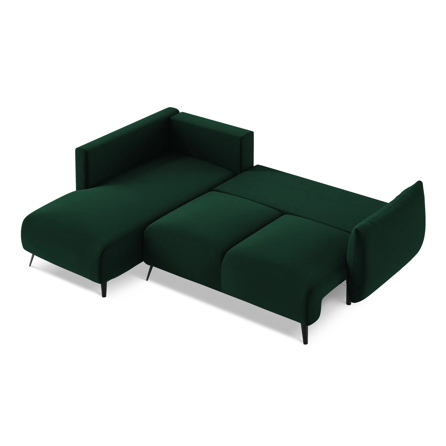 Riviera - Davis - Butelkowa zieleń / Lewy