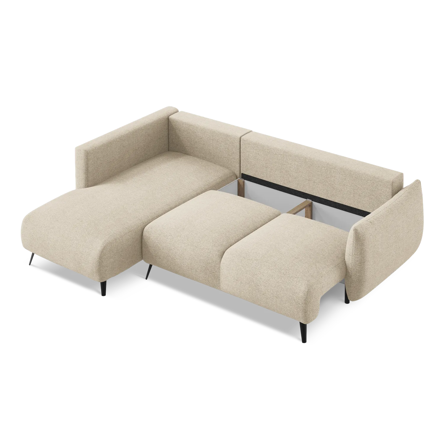 Aragon - Davis - Ciemny beż / Lewy