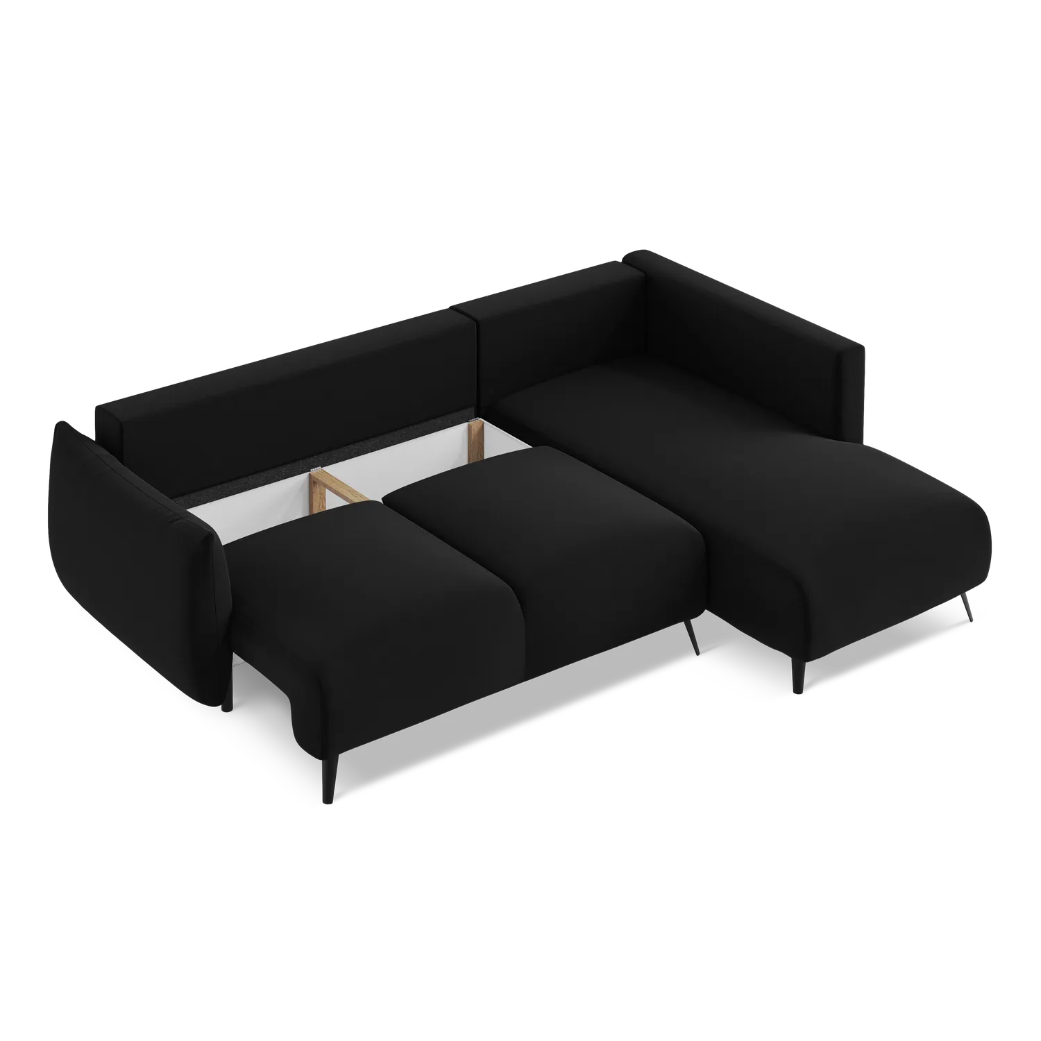 Riviera - Davis - Czarny / Prawy