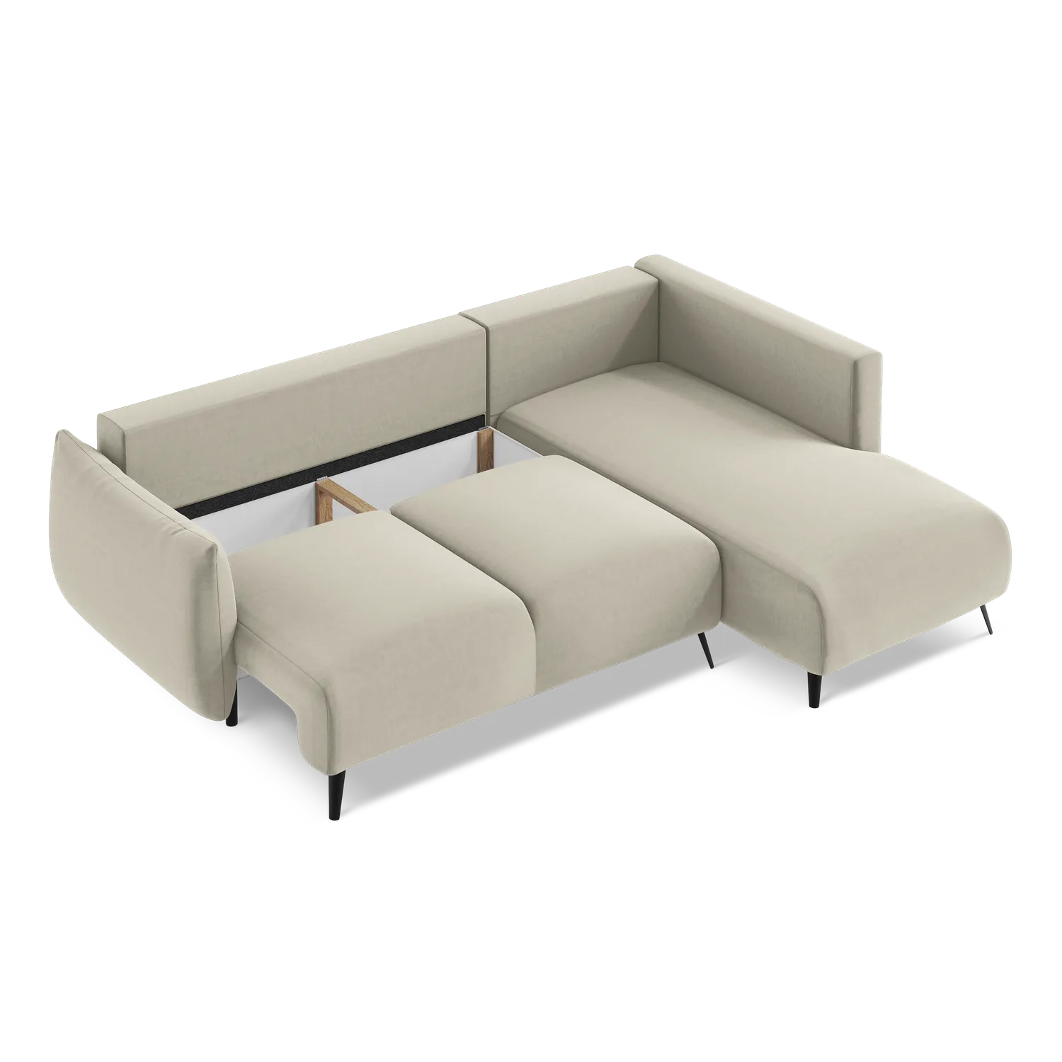 Riviera - Davis - Perłowy / Prawy