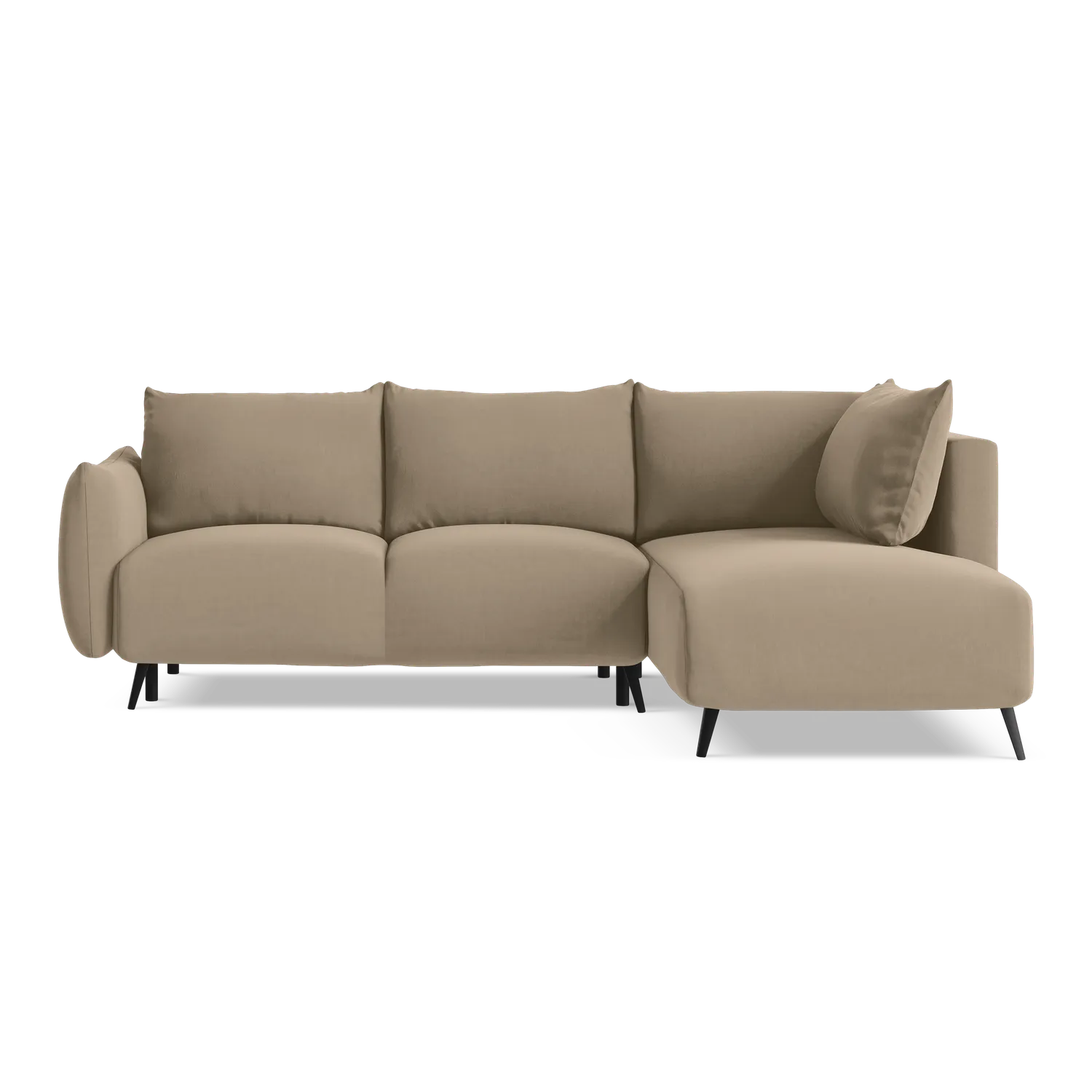 Riviera - Davis - Ciemny beż / Prawy