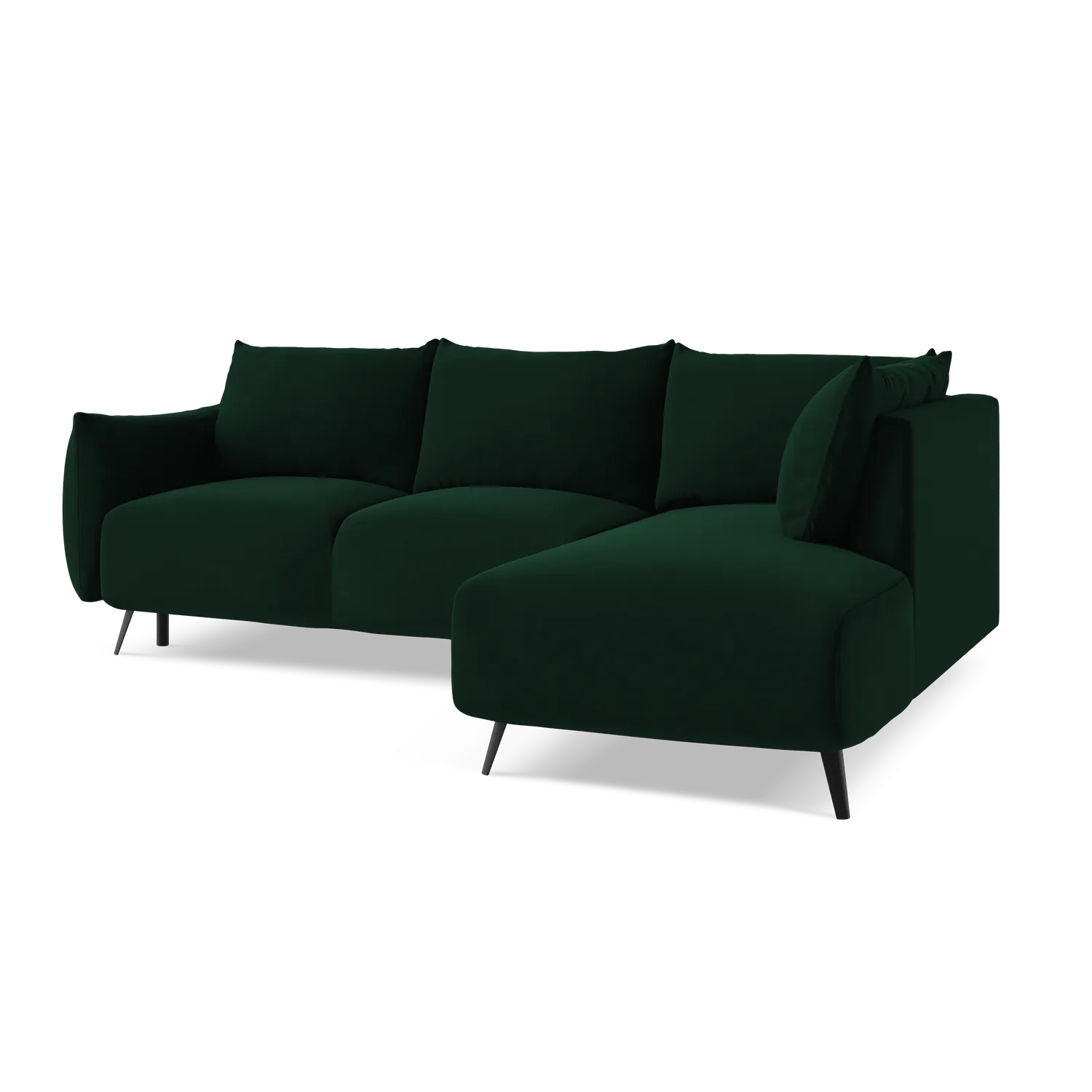 Riviera - Davis - Butelkowa zieleń / Prawy