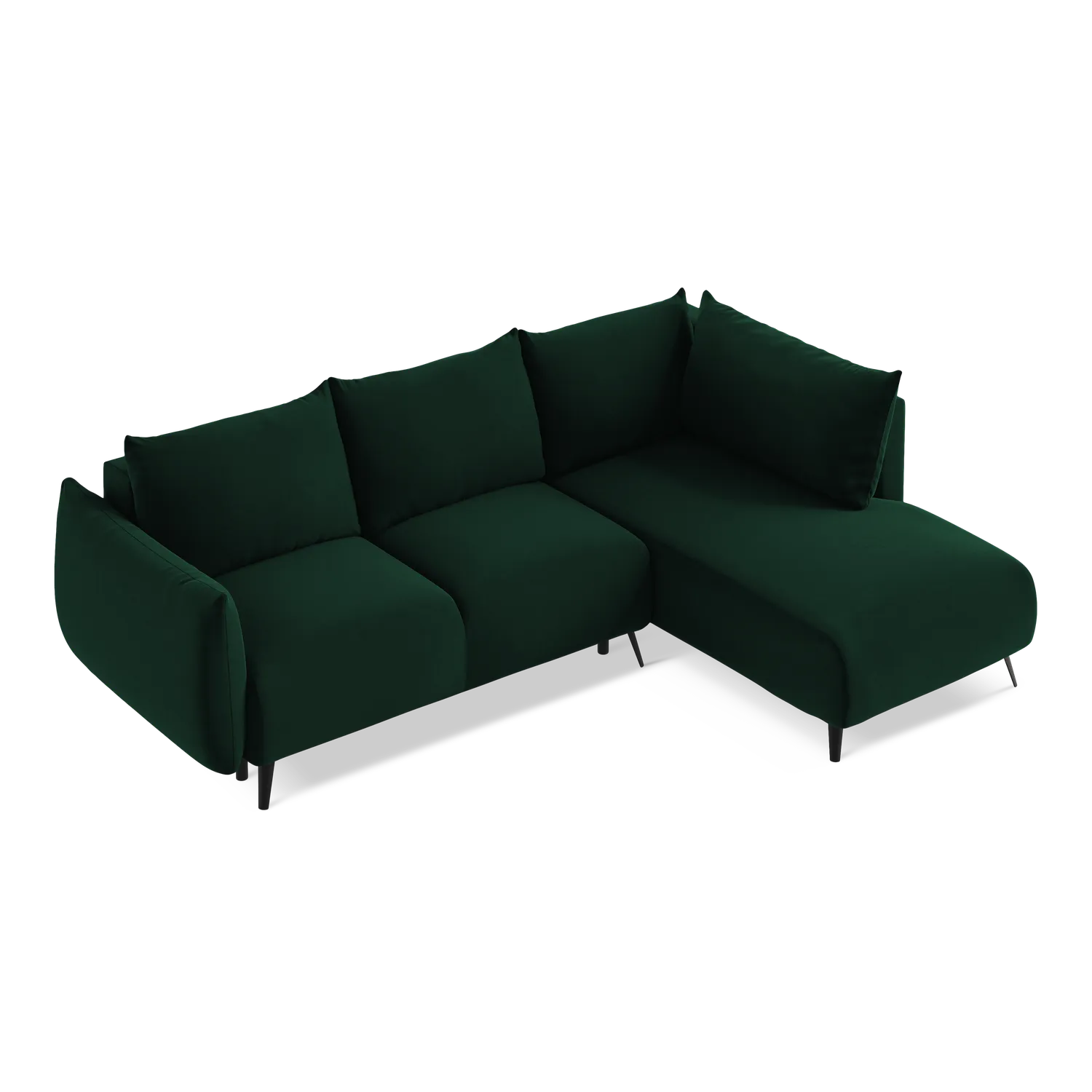 Riviera - Davis - Butelkowa zieleń / Prawy