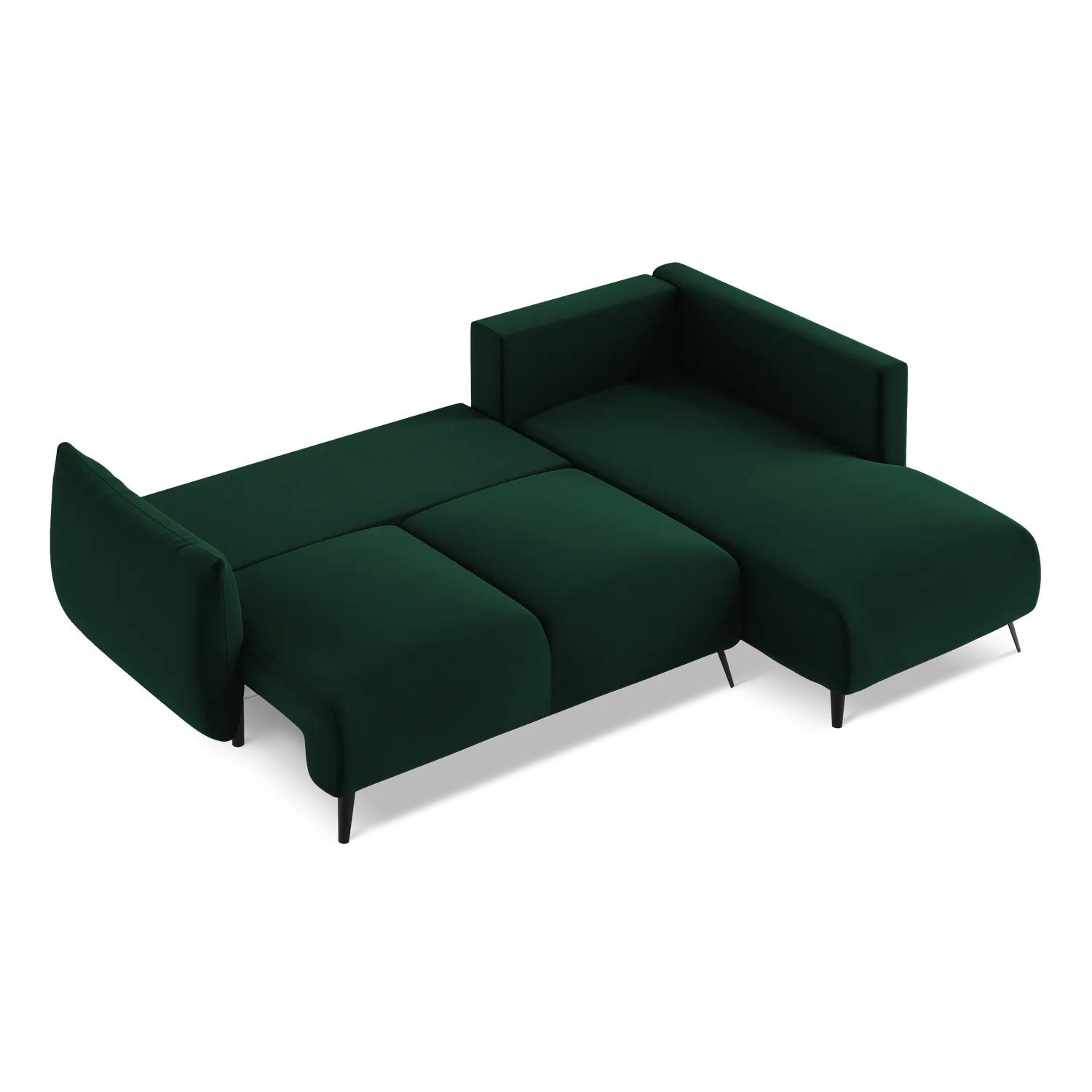 Riviera - Davis - Butelkowa zieleń / Prawy