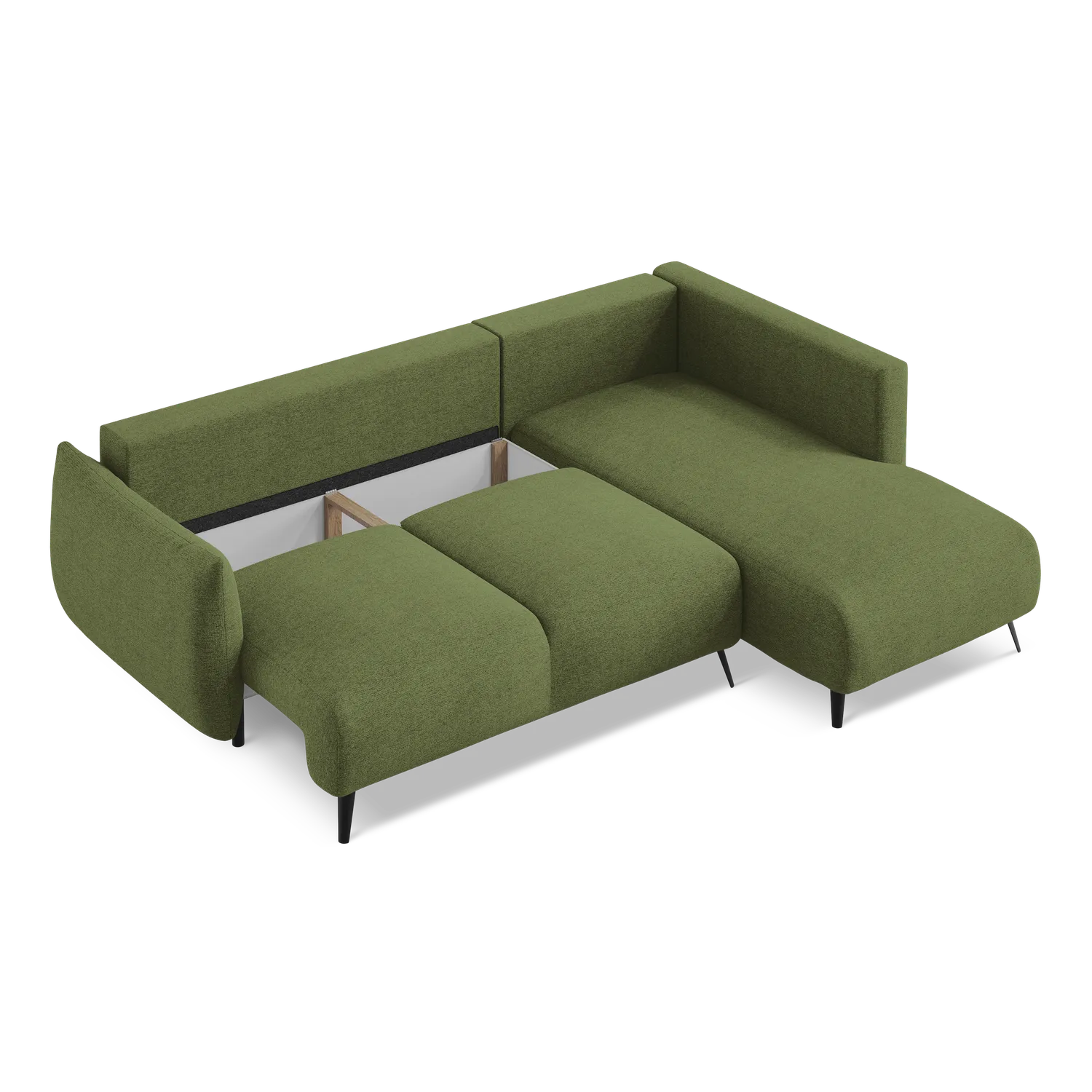 Aragon - Davis - Butelkowa zieleń / Prawy