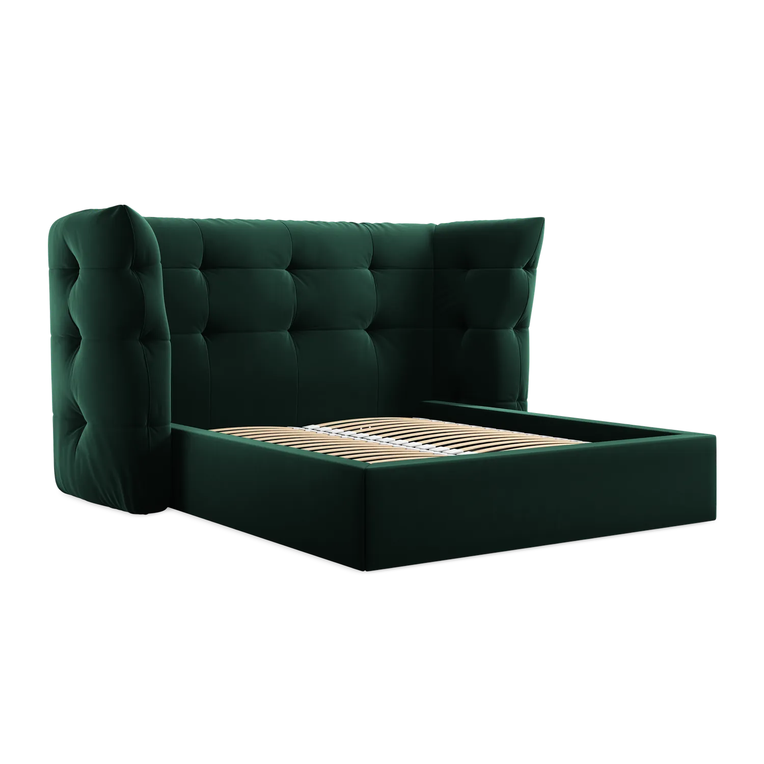 Bluvel - Fabb - Butelkowa zieleń - 140x200