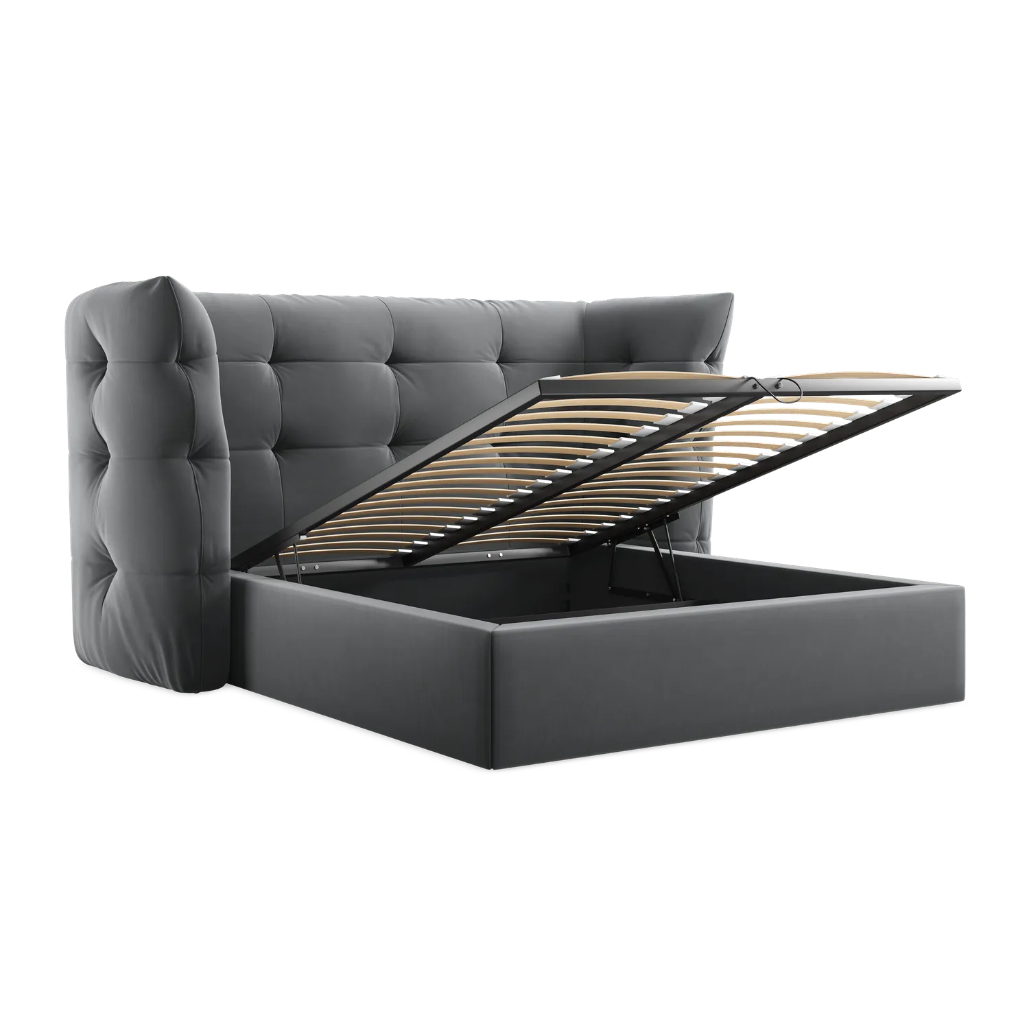 Bluvel - Fabb - Stalowy - 140x200