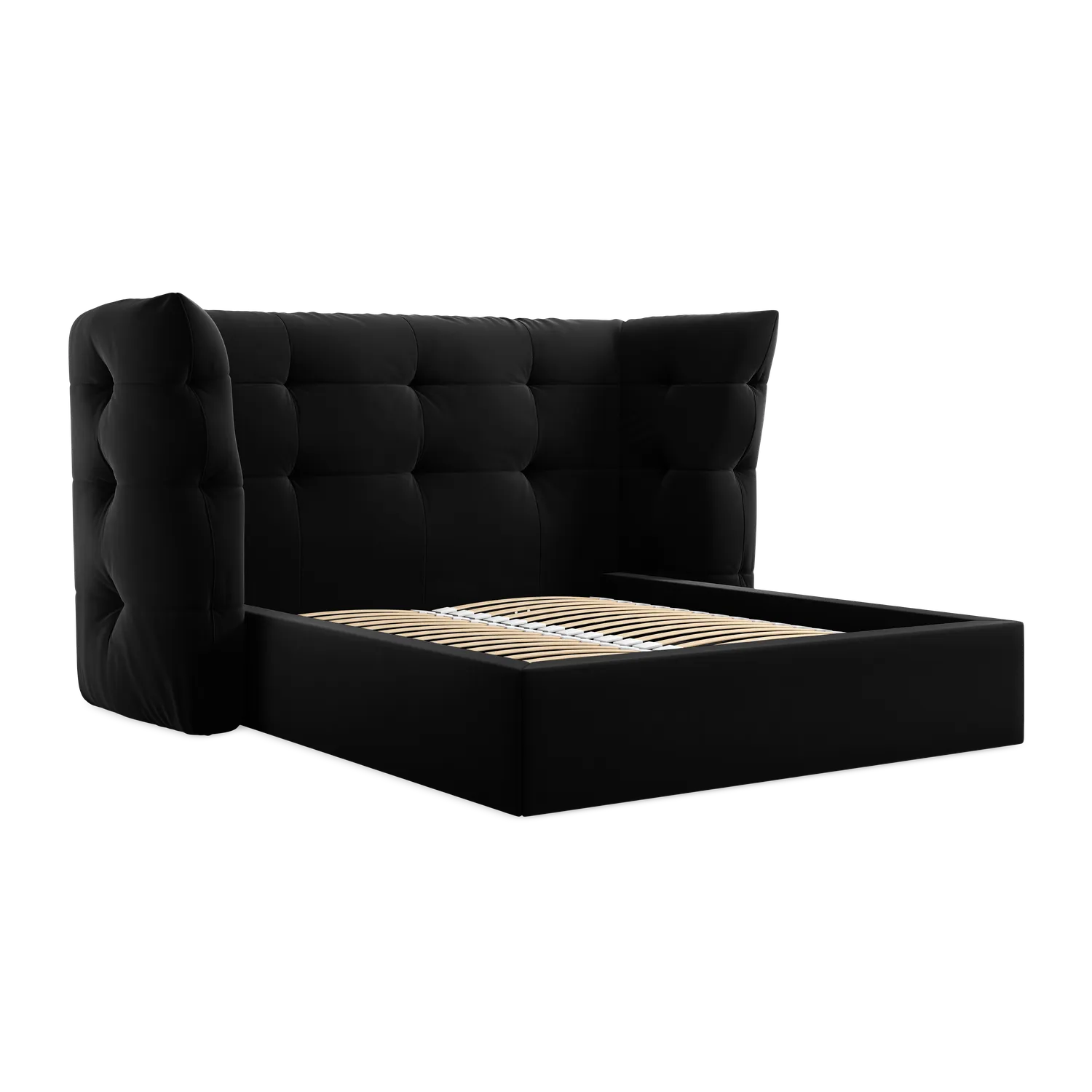 Bluvel - Fabb - Czarny - 160x200