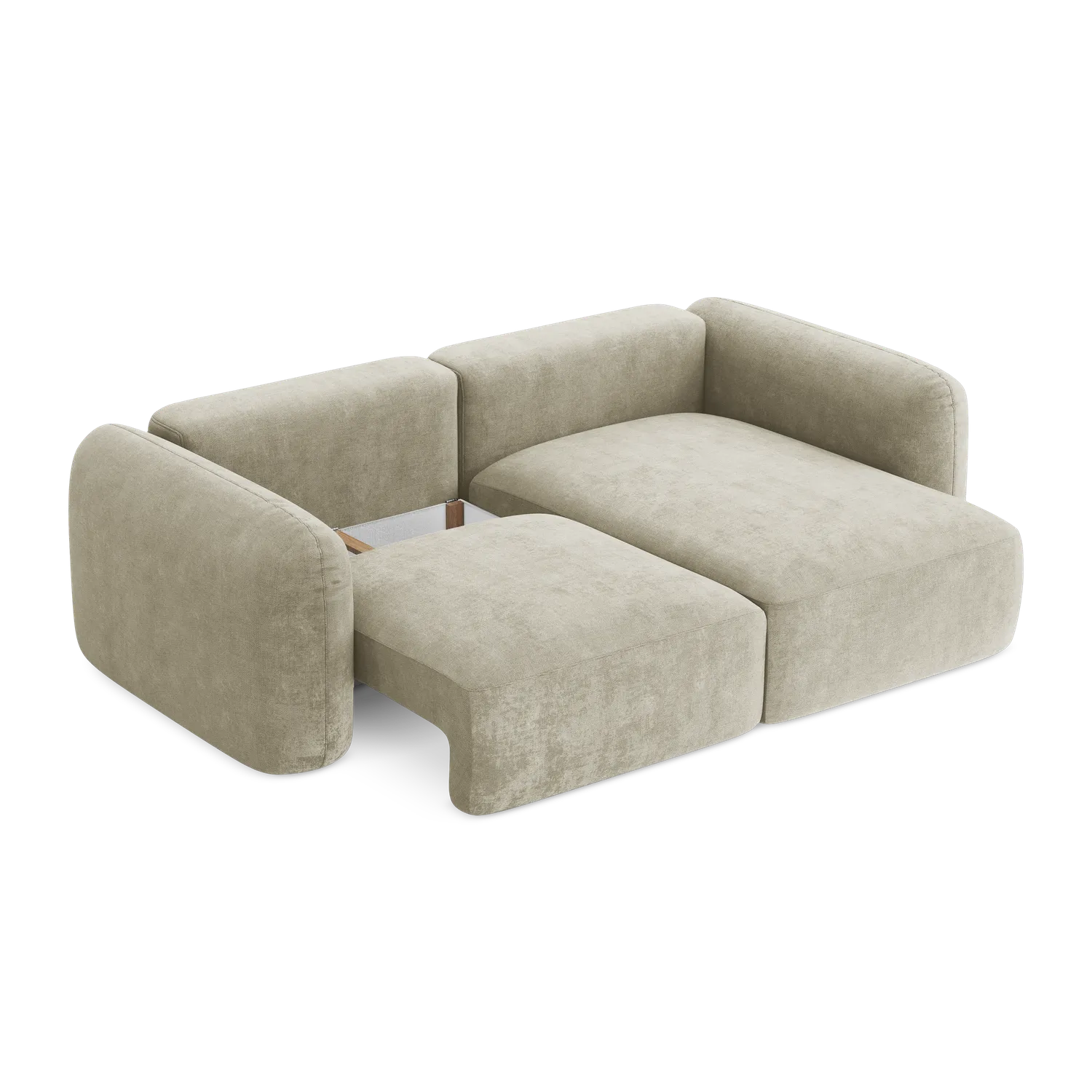 Flow - Sic - Beżowy / Prawy