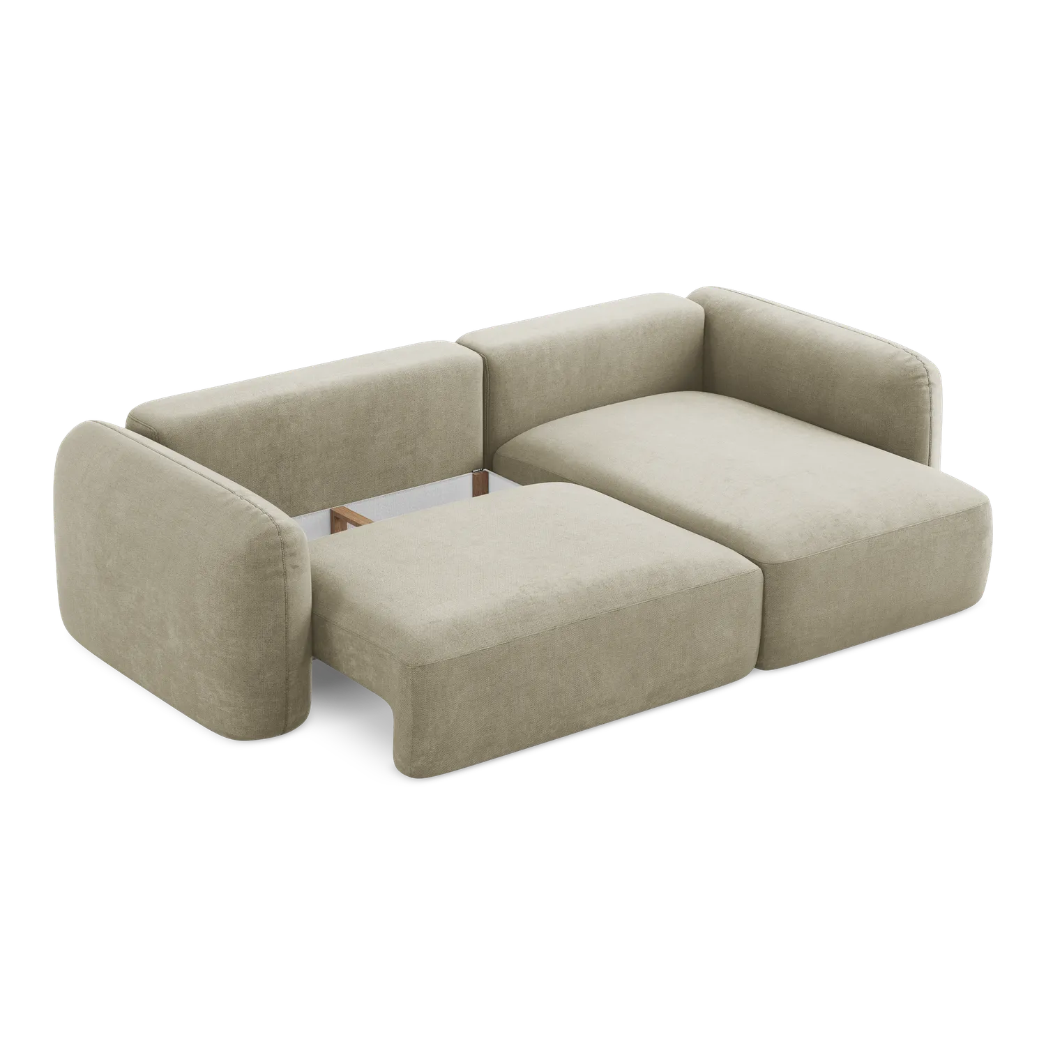 Flow - Sic - Beżowy / Prawy