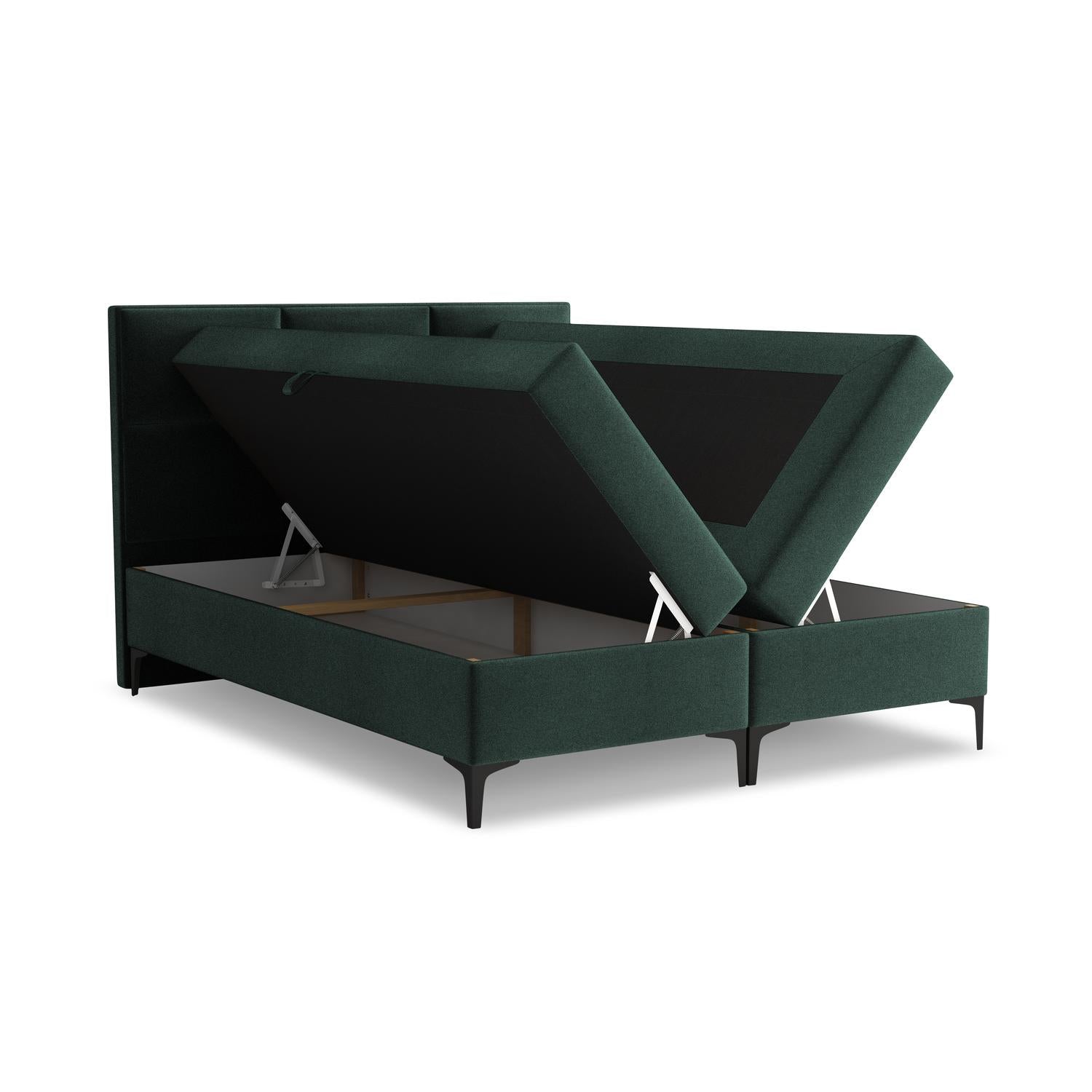 Riva - Idesin - Butelkowa zieleń - 160x200