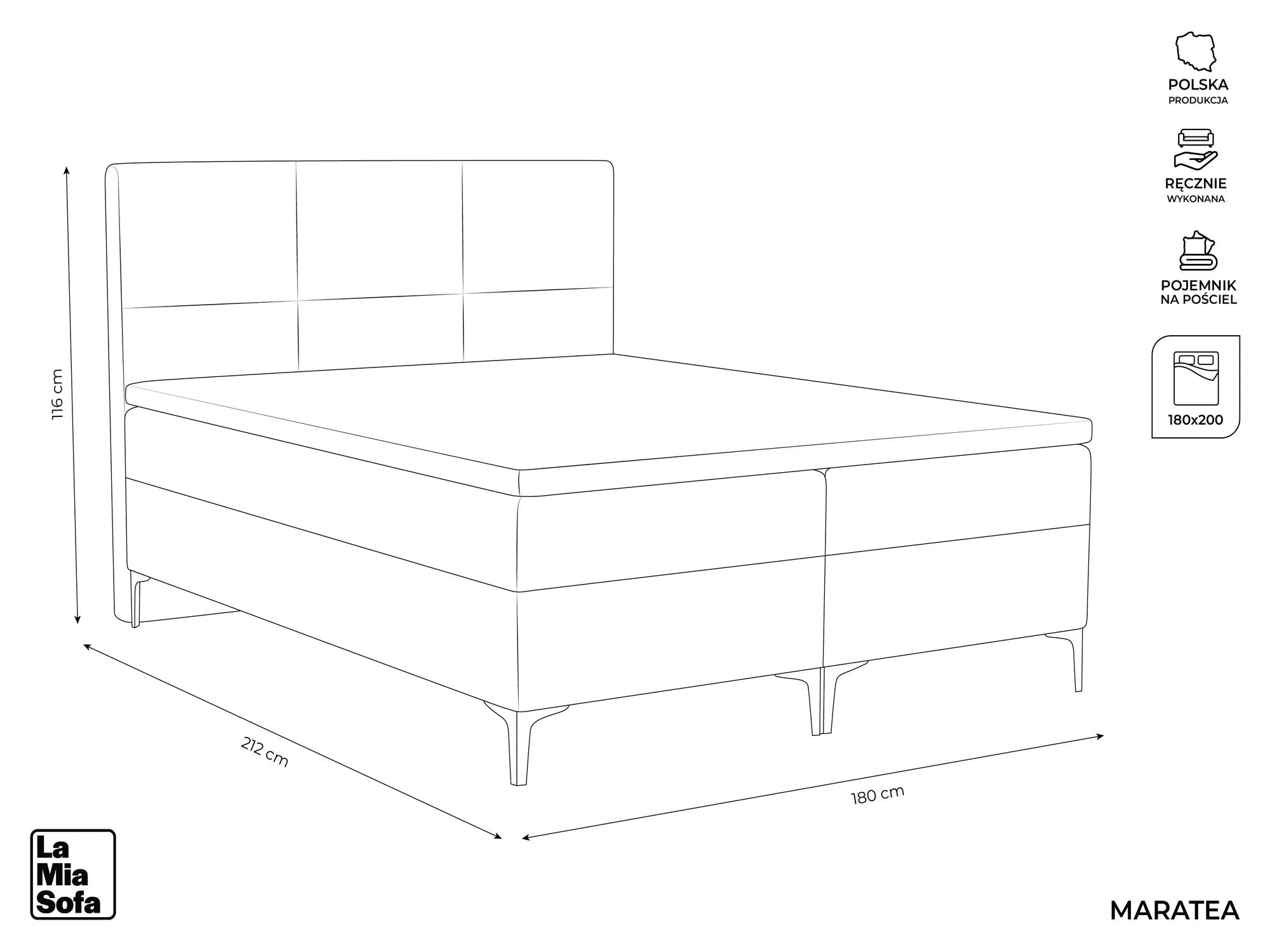 Bluvel - Fabb - Oliwkowy - 180x200