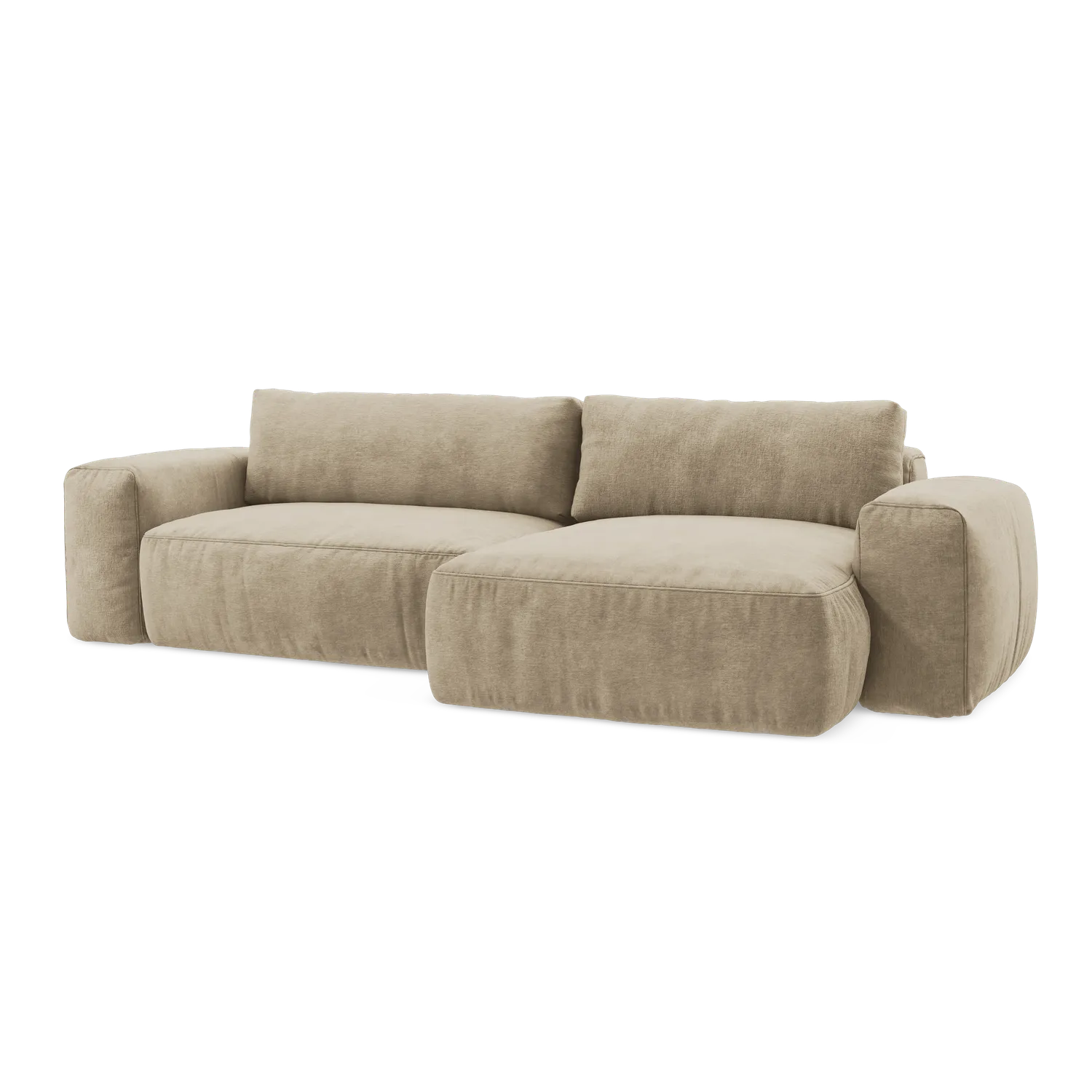 Eddy - Agmamito - Ciemny beż / Prawy