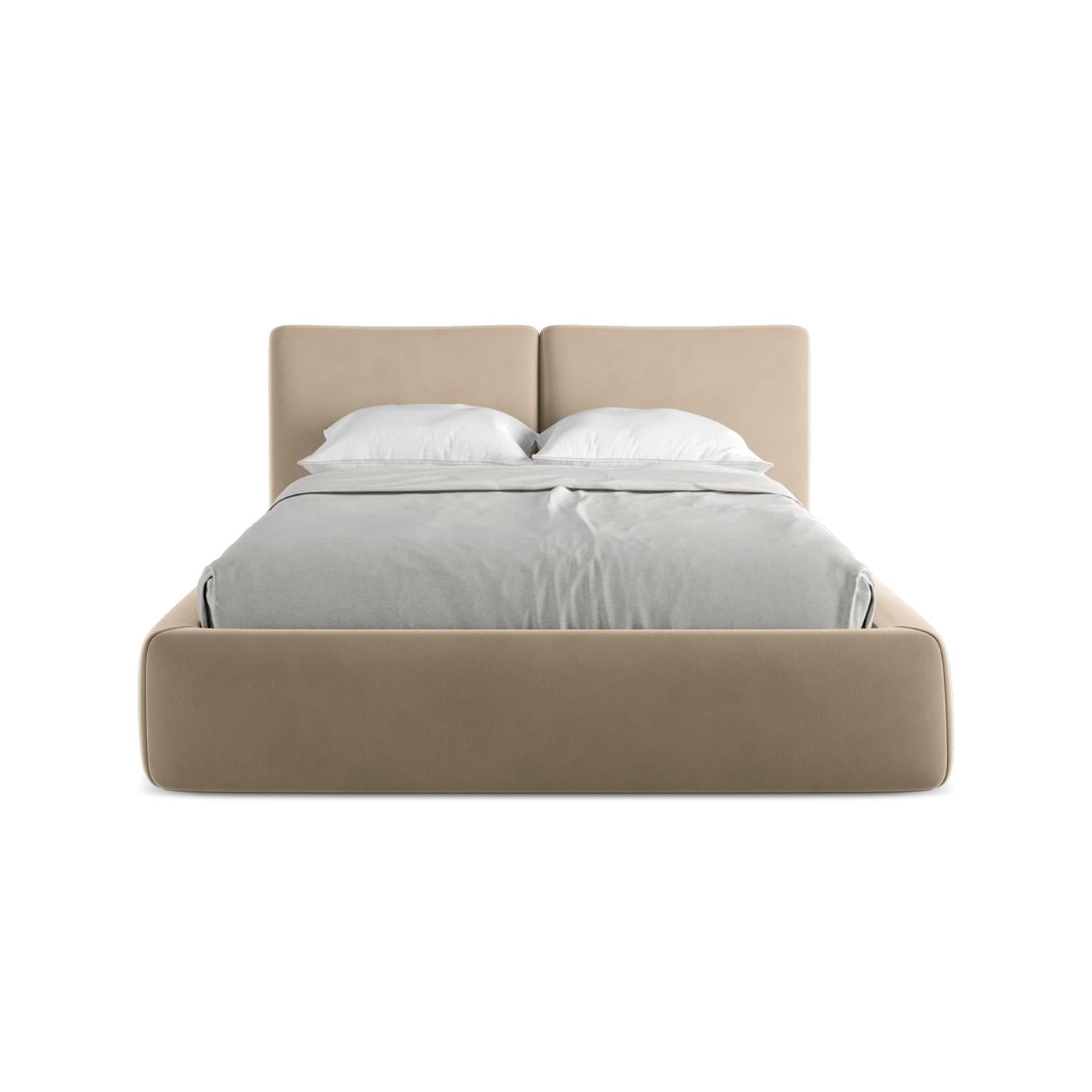 Riviera - Davis - Ciemny beż - 140x200