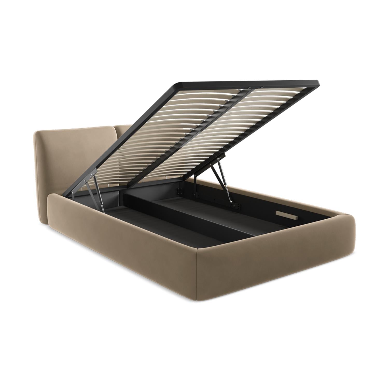 Riviera - Davis - Ciemny beż - 140x200