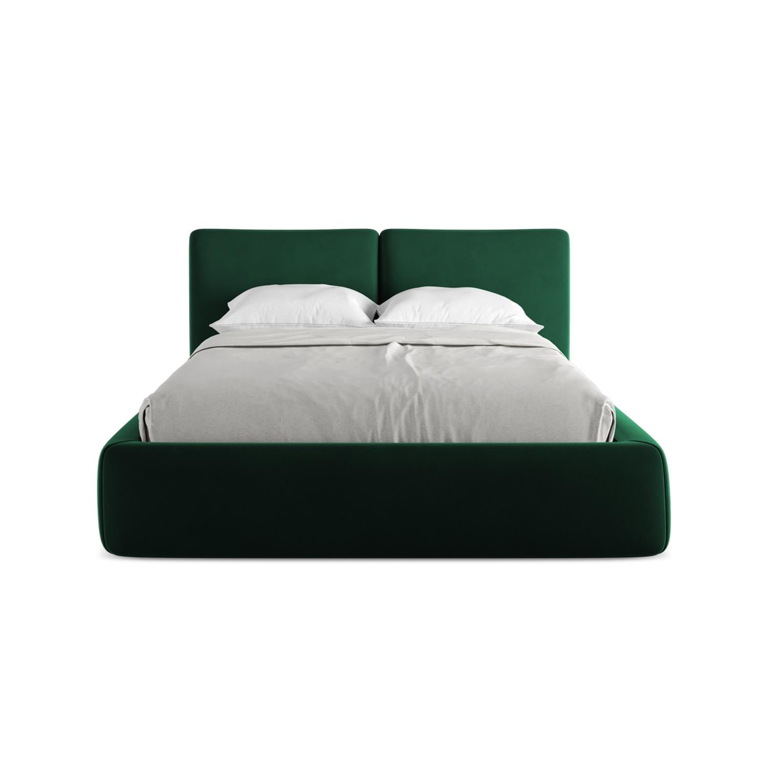 Riviera - Davis - Butelkowa zieleń - 140x200