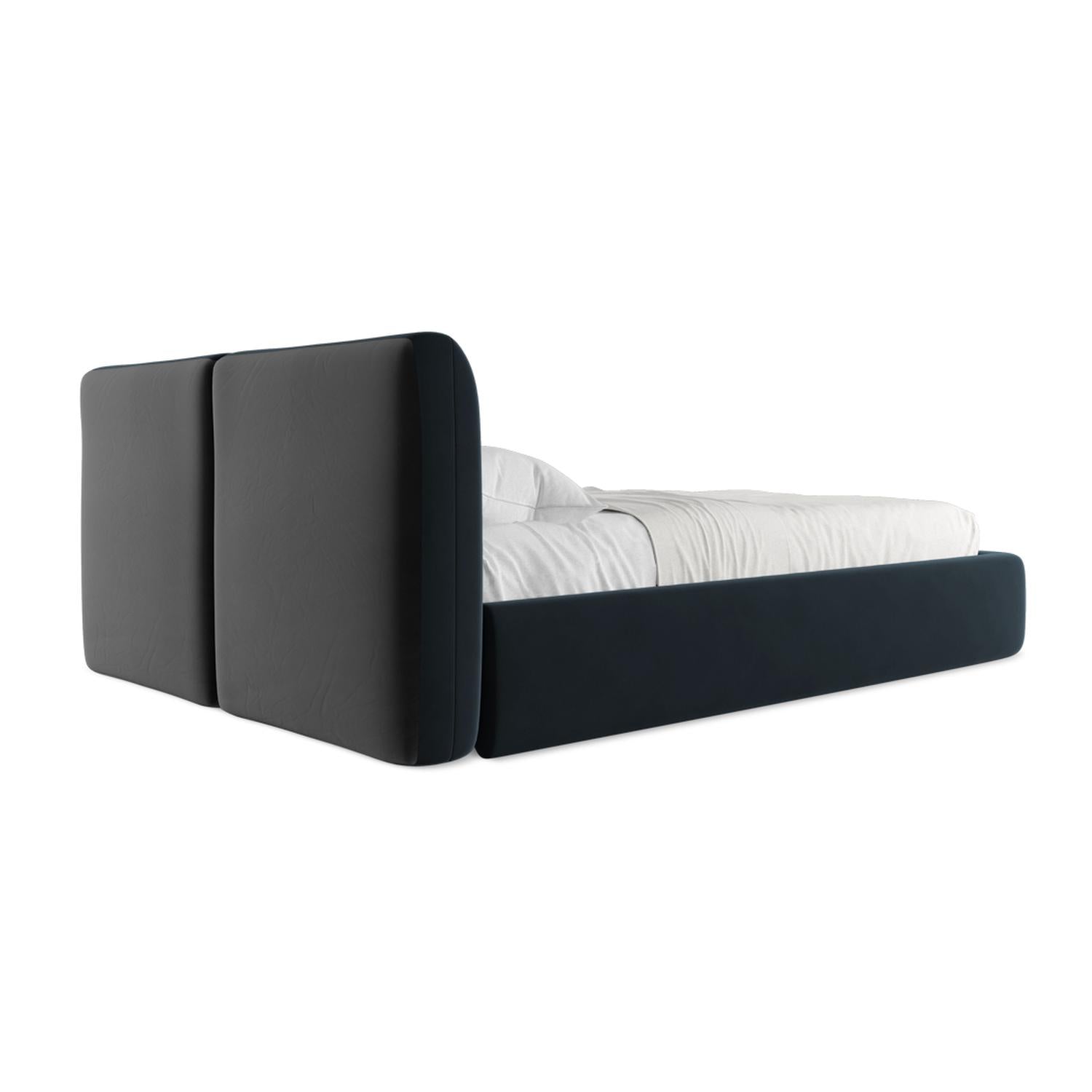 Riviera - Davis - Królewski niebieski - 140x200