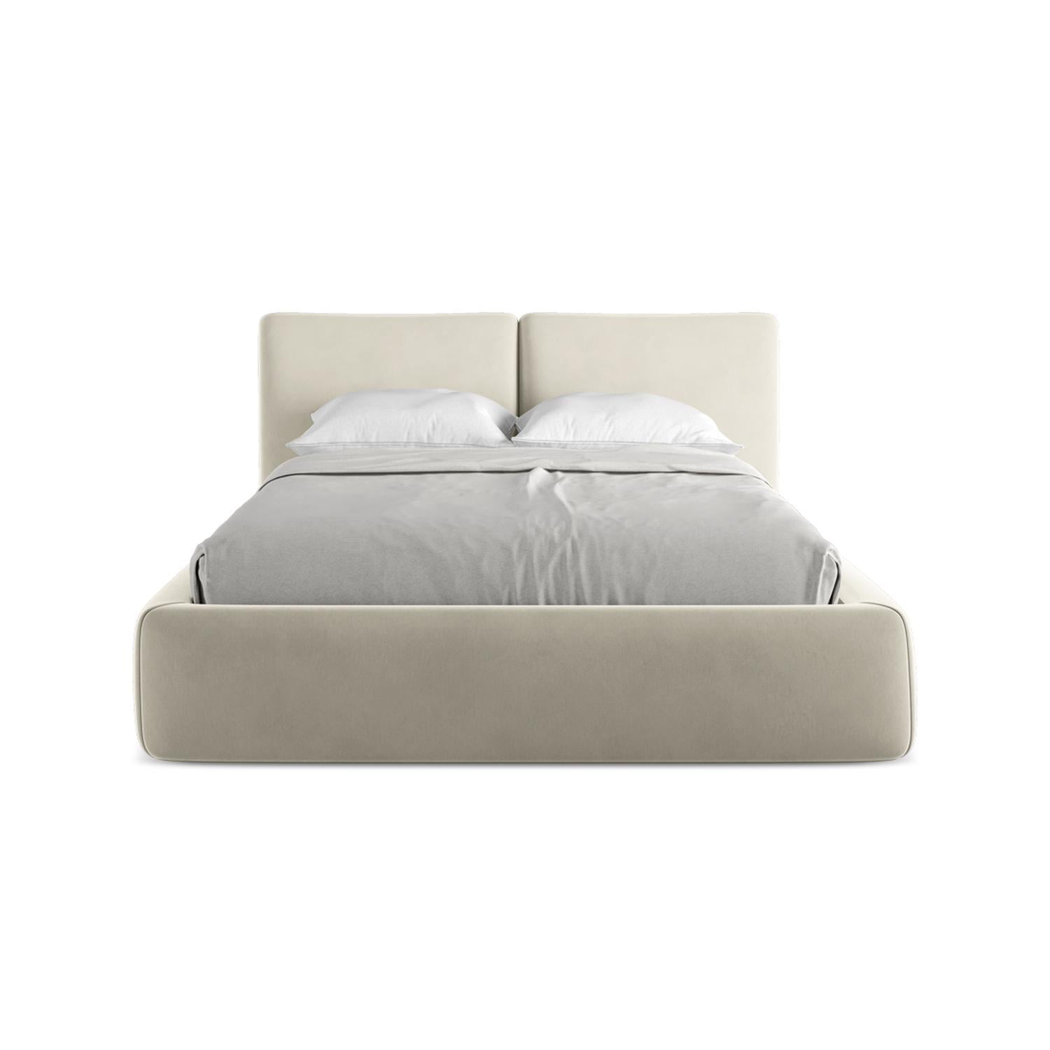 Riviera - Davis - Perłowy - 140x200