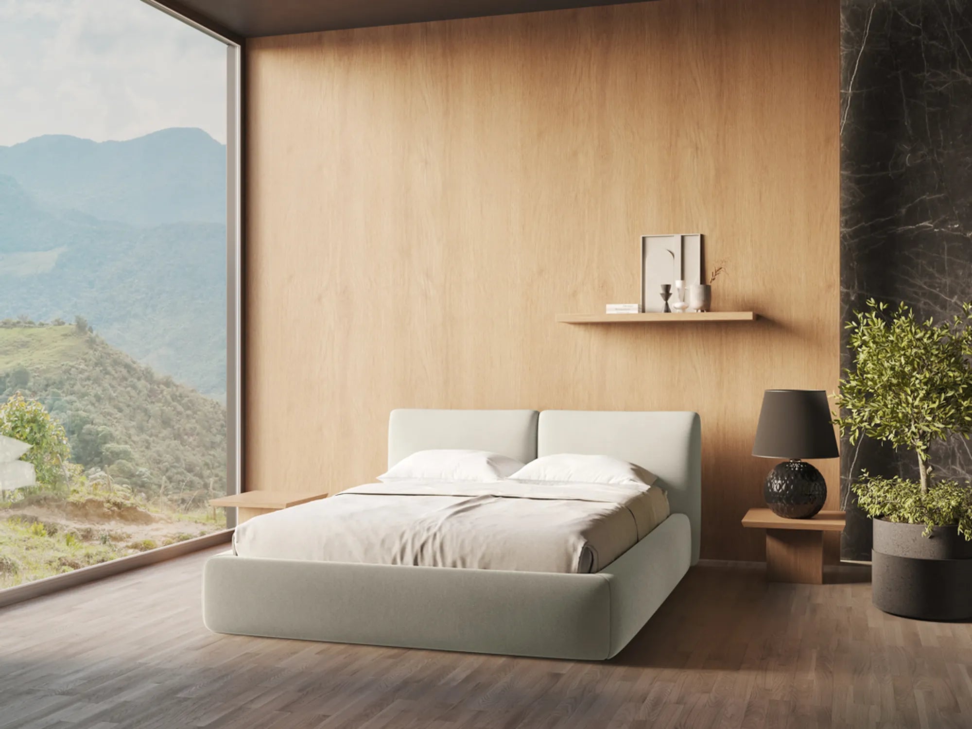 Riviera - Davis - Perłowy - 140x200