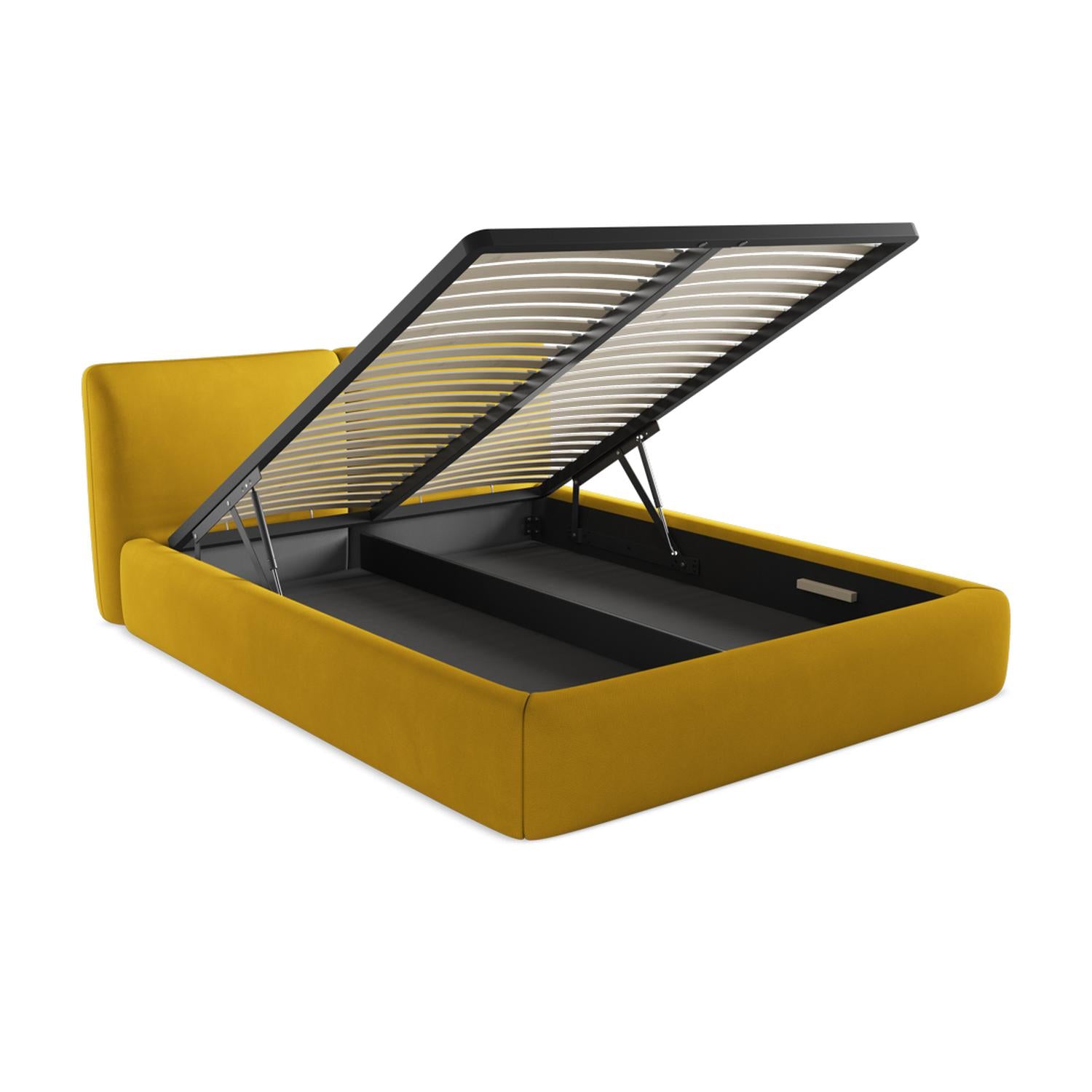 Rosario - Idesin - Musztardowy - 160x200