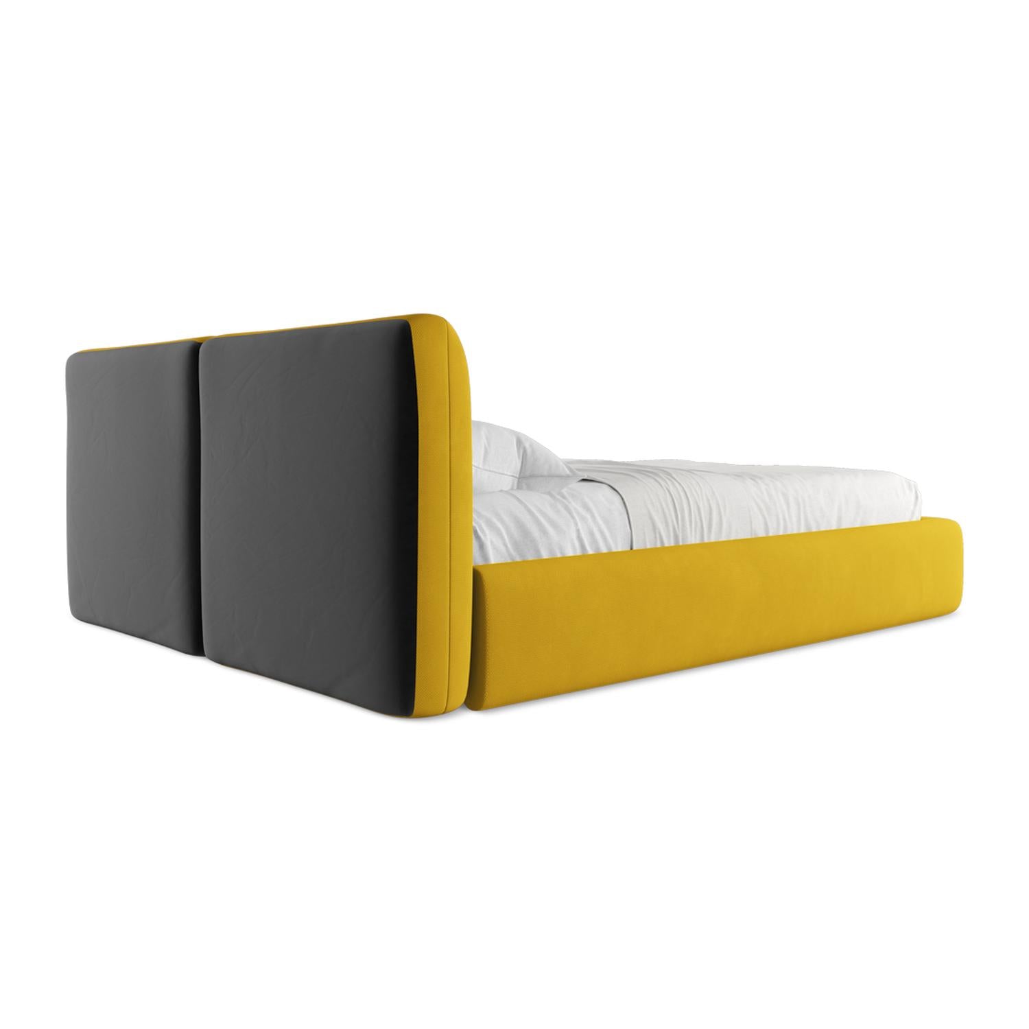 Rosario - Idesin - Musztardowy - 160x200