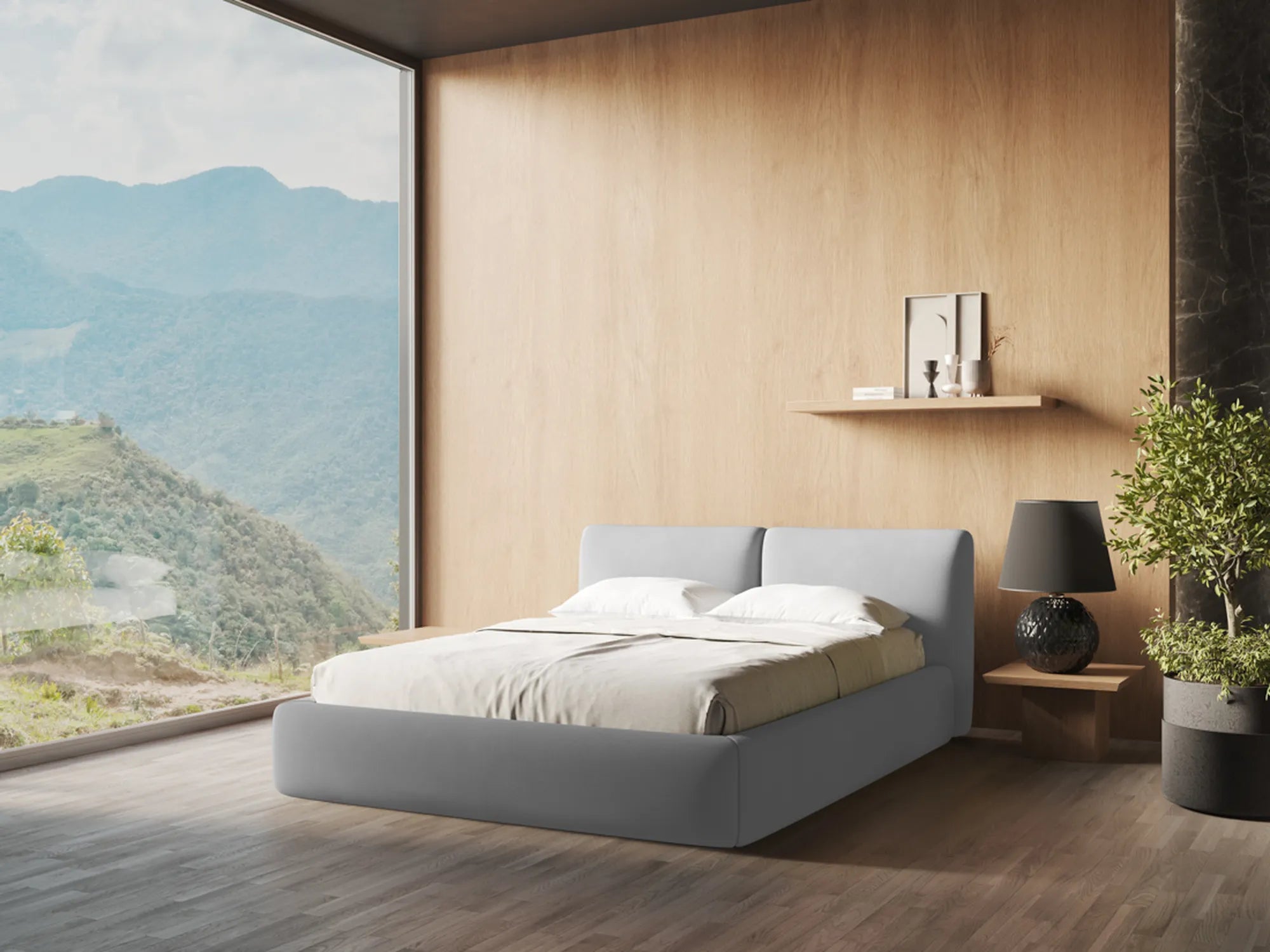 Rosario - Idesin - Jasny szary - 160x200