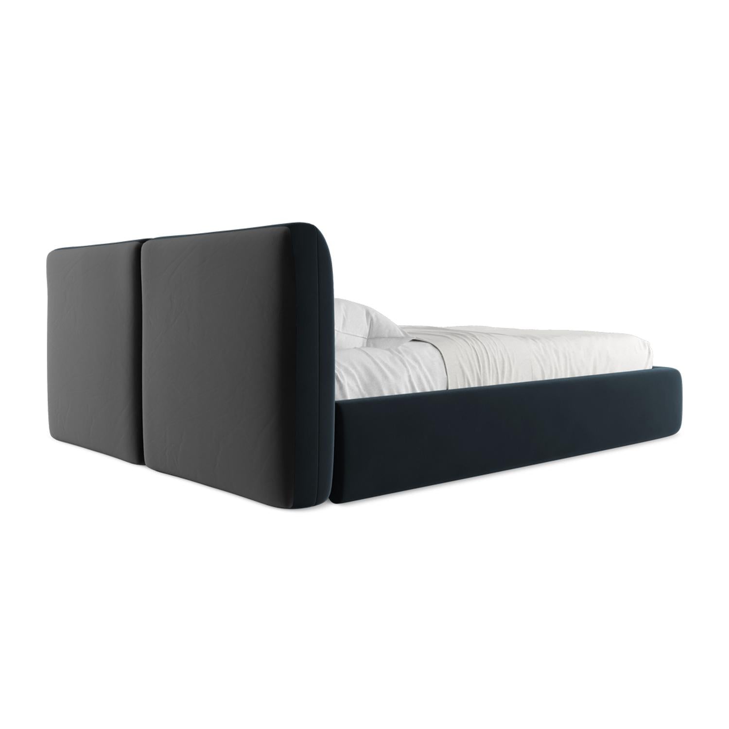 Riviera - Davis - Królewski niebieski - 160x200