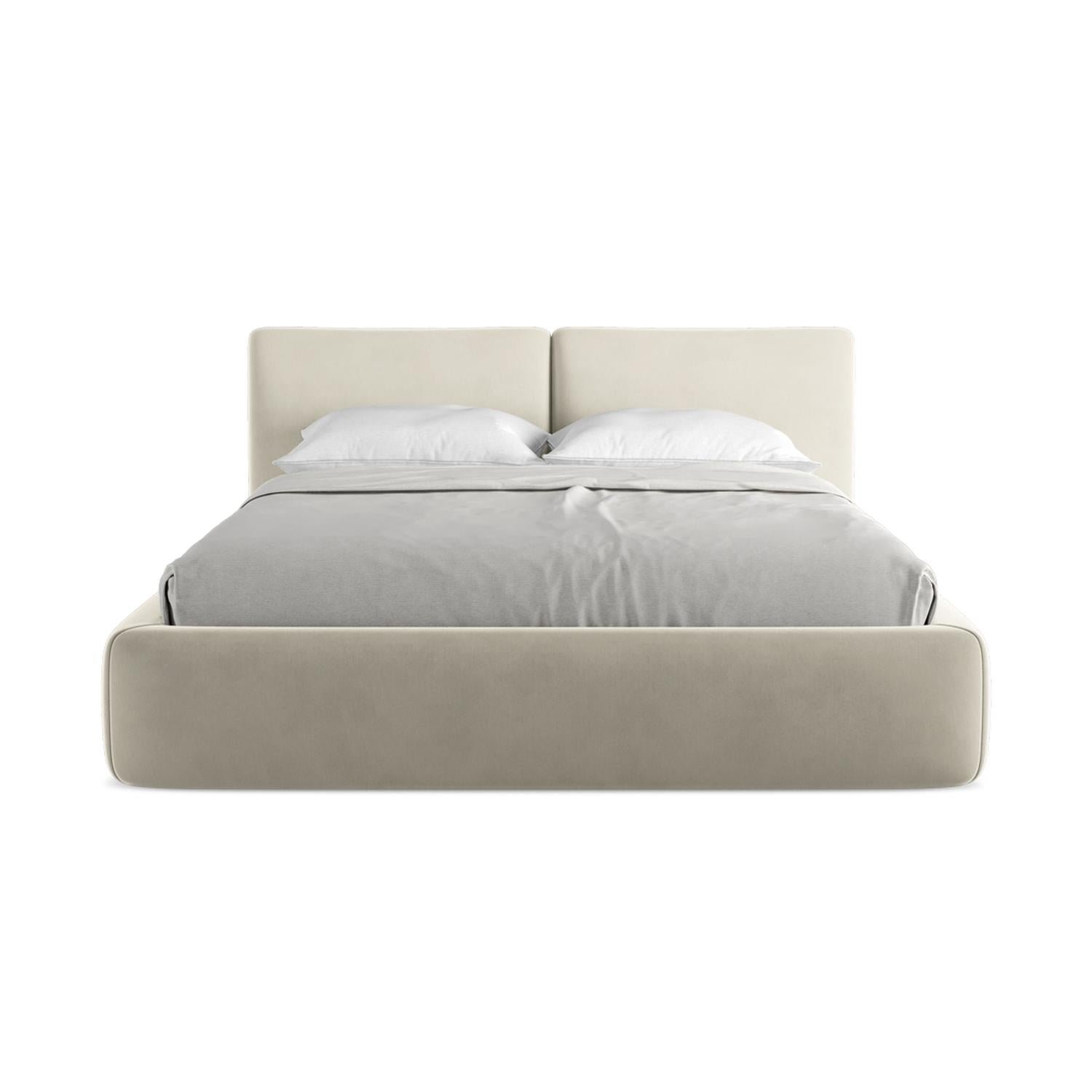 Riviera - Davis - Perłowy - 160x200