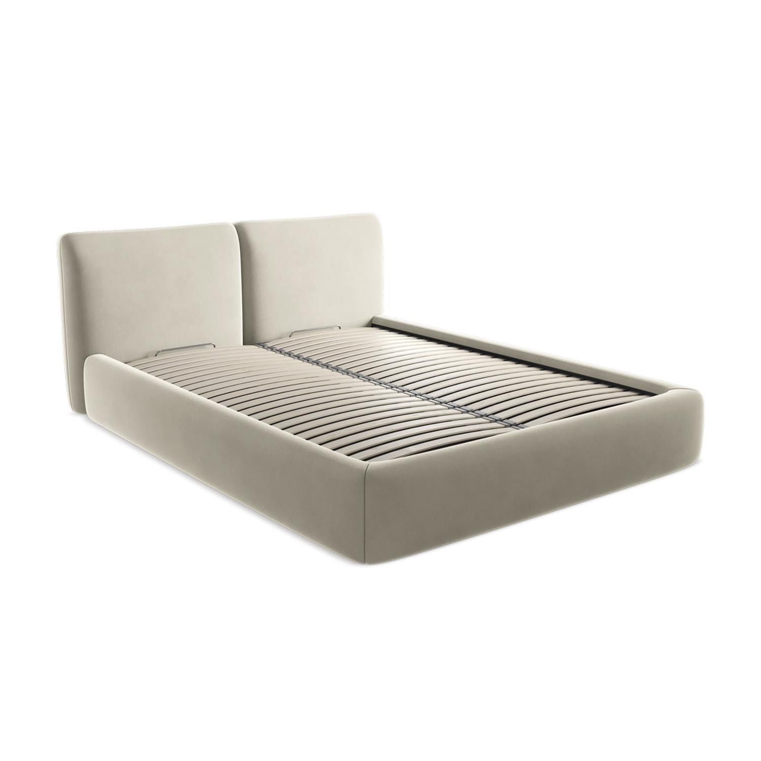 Riviera - Davis - Perłowy - 160x200