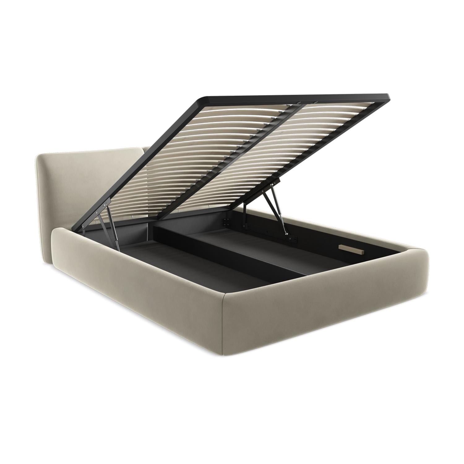 Riviera - Davis - Perłowy - 160x200